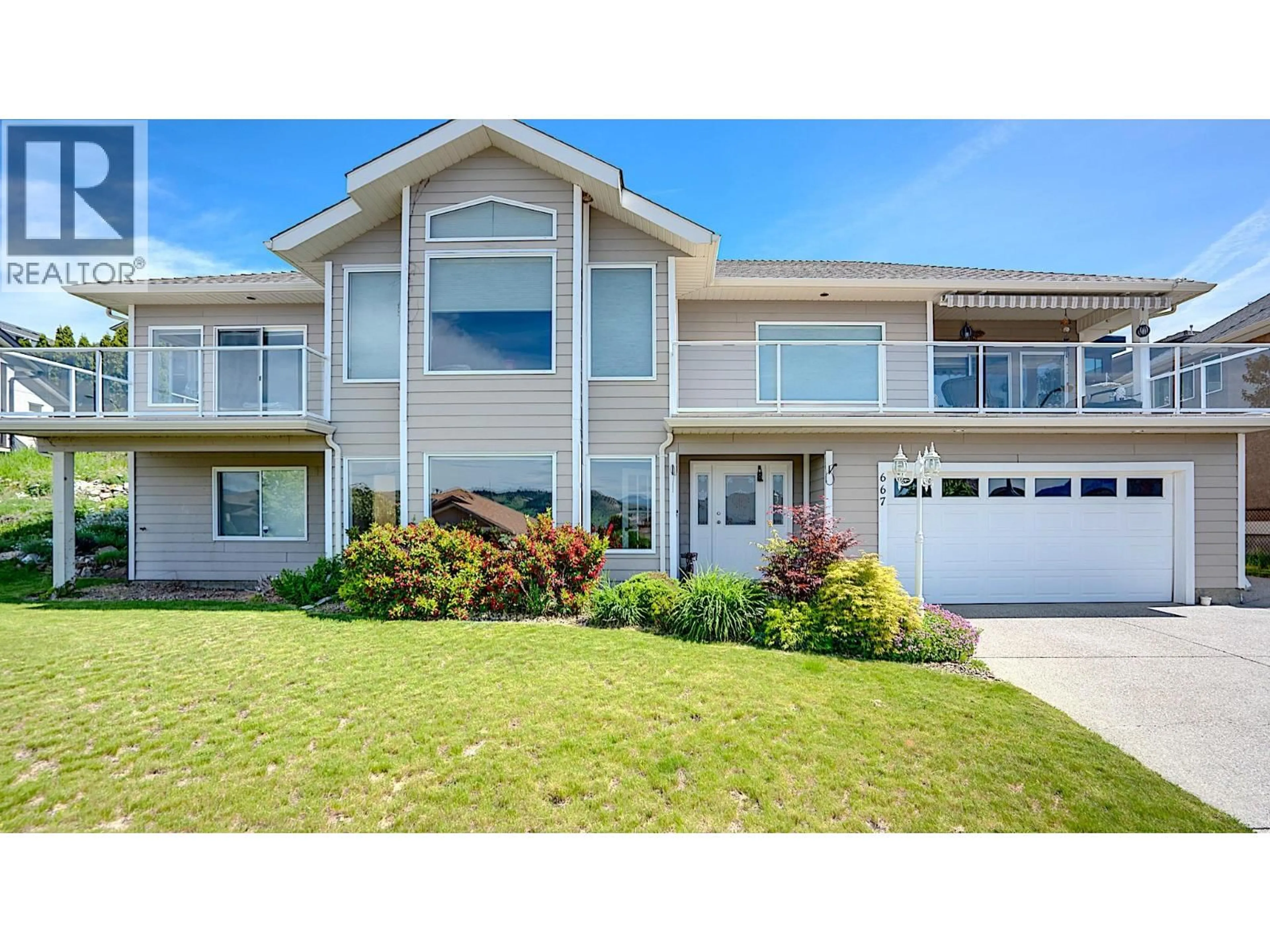 Home with vinyl exterior material, unknown for 667 MT YORK DRIVE, Coldstream British Columbia V1B3X2