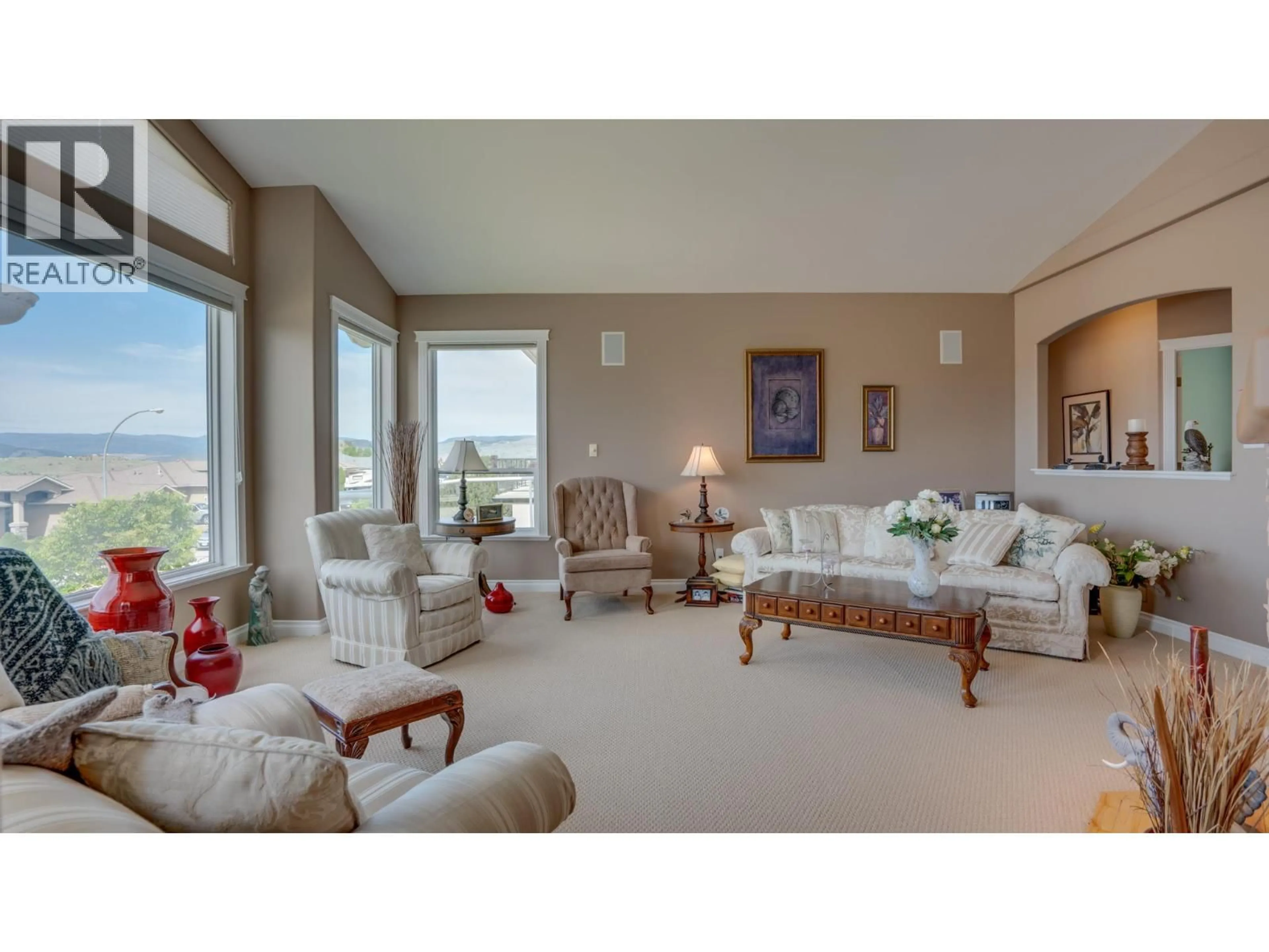 Living room with furniture, unknown for 667 MT YORK DRIVE, Coldstream British Columbia V1B3X2
