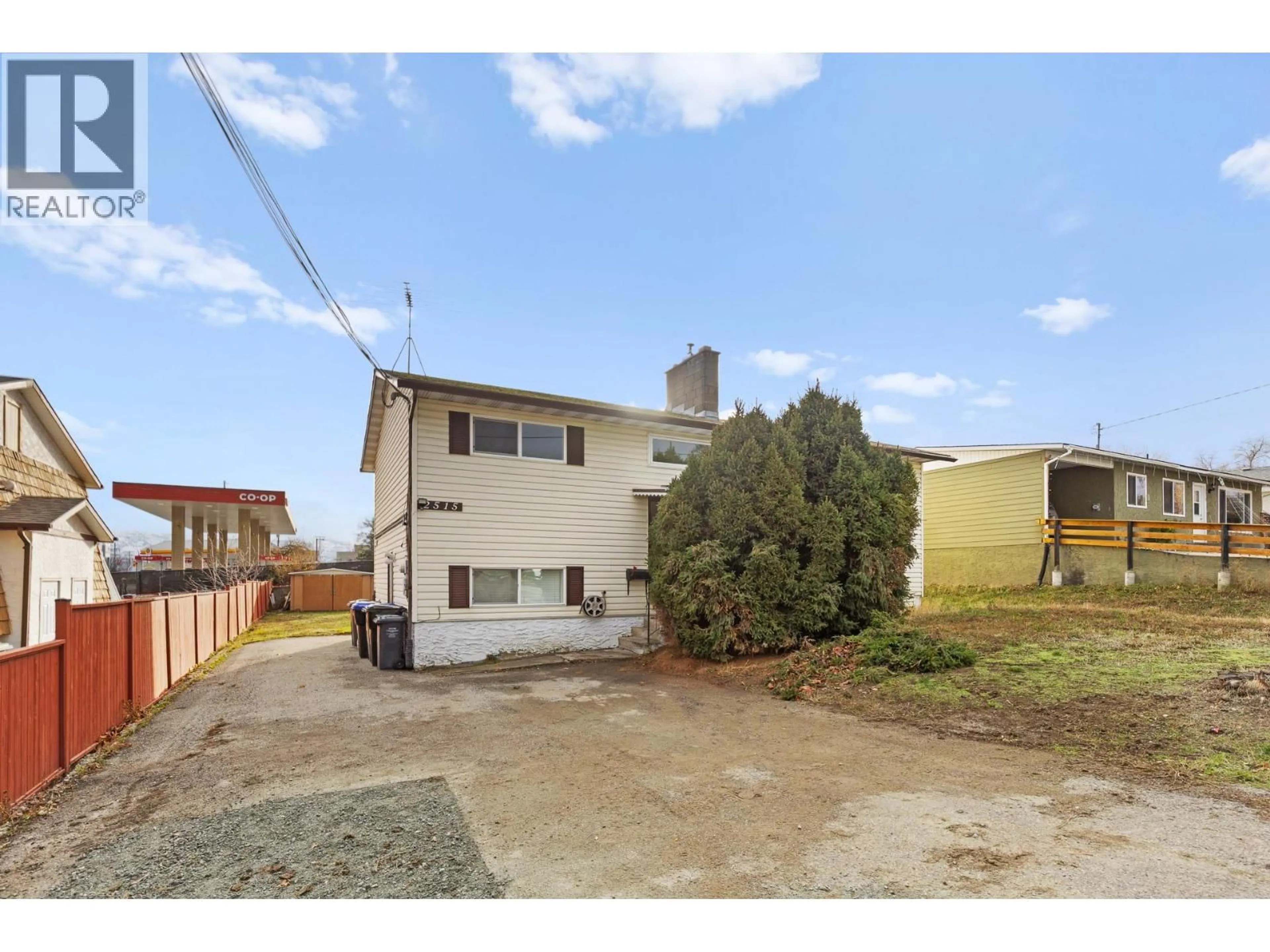 A pic from outside/outdoor area/front of a property/back of a property/a pic from drone, street for 2515 DELRAY ROAD, West Kelowna British Columbia V4T1P9