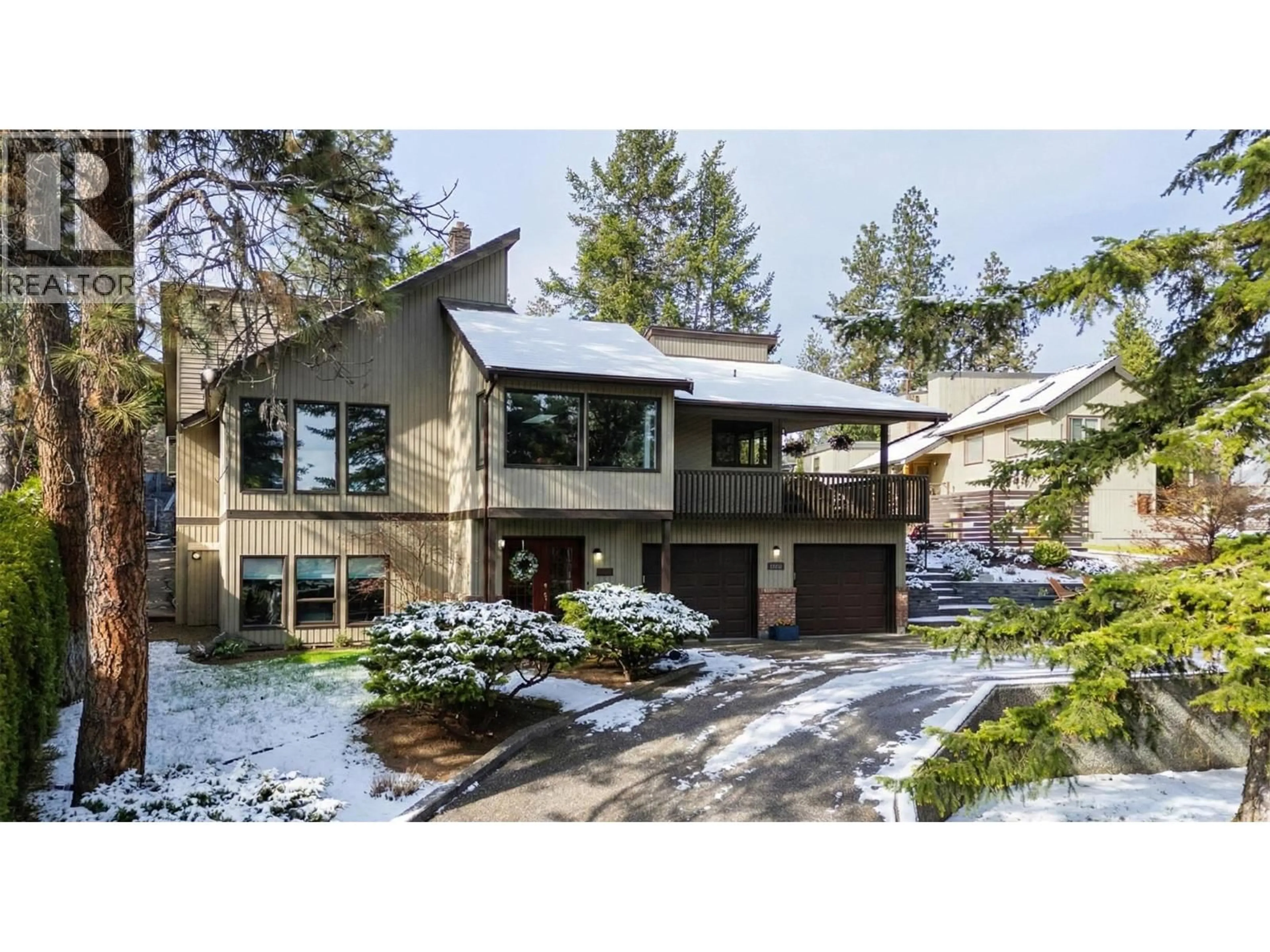 Home with brick exterior material, street for 1741 KELOKA DRIVE, West Kelowna British Columbia V1Z2Y3