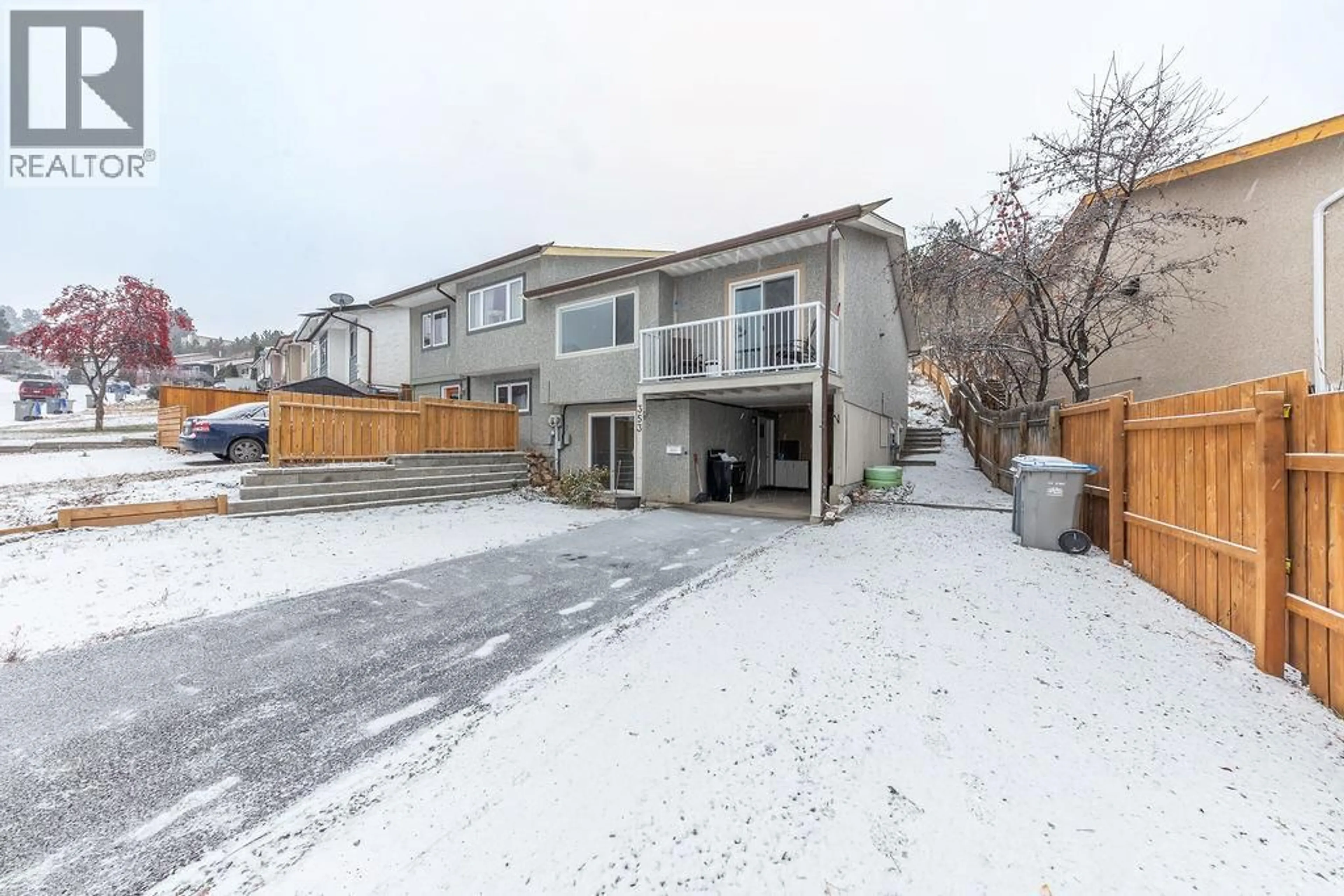 A pic from outside/outdoor area/front of a property/back of a property/a pic from drone, street for 353 WADDINGTON DRIVE, Kamloops British Columbia V2E1S3