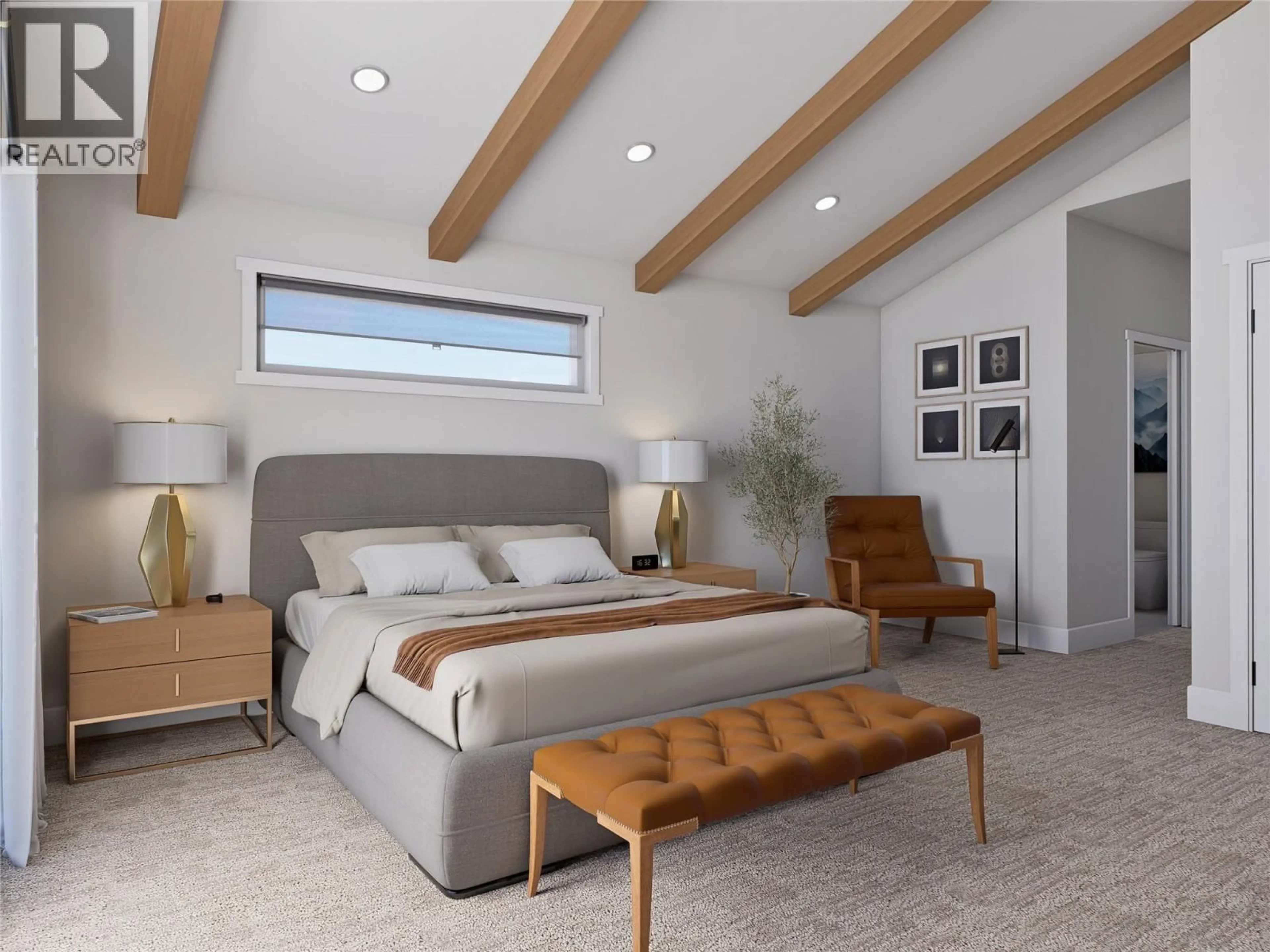 Bedroom with bed, unknown for 104 - 5429 RESORT DRIVE, Fernie British Columbia V0B1M5