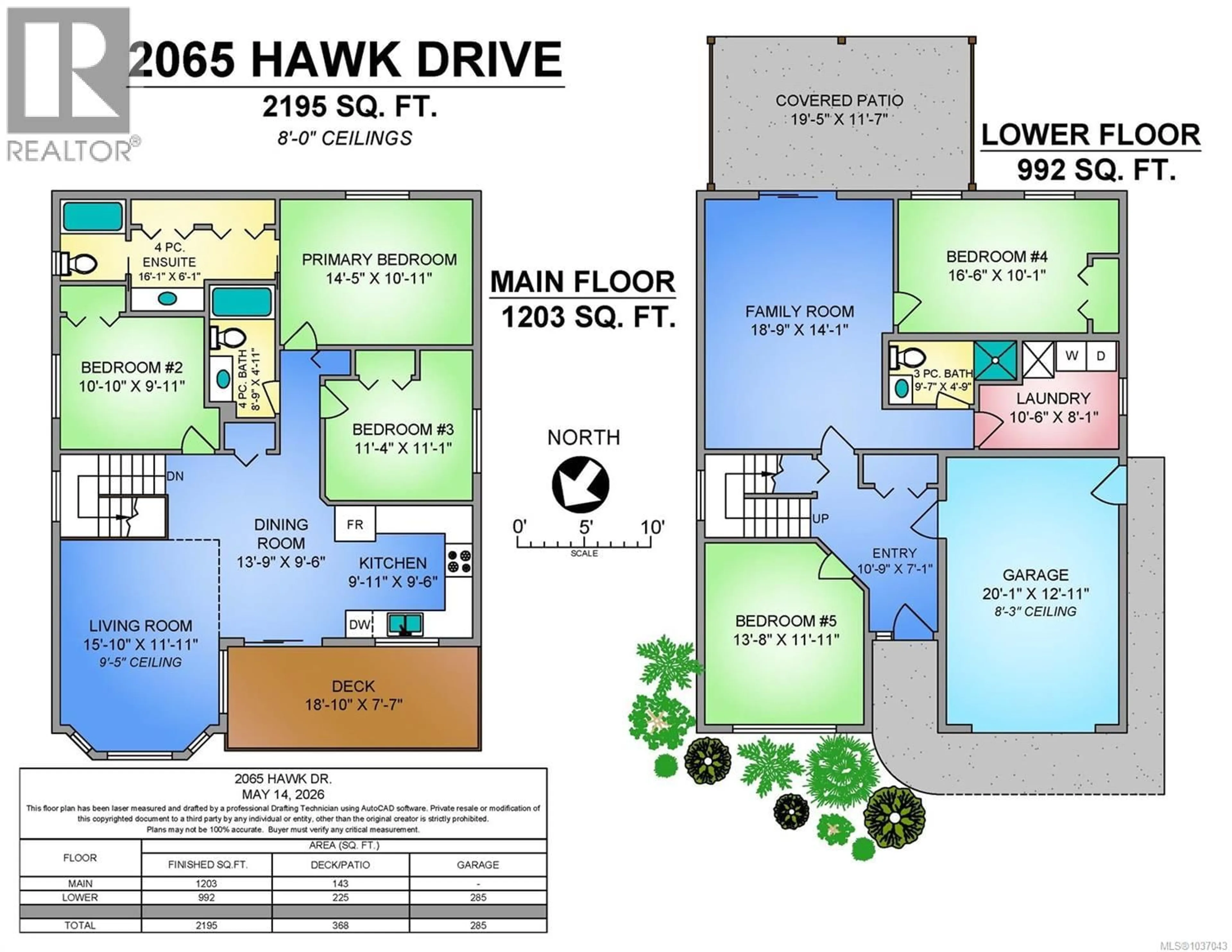 Floor plan for 2065 HAWK DRIVE, Courtenay British Columbia V9N9B1