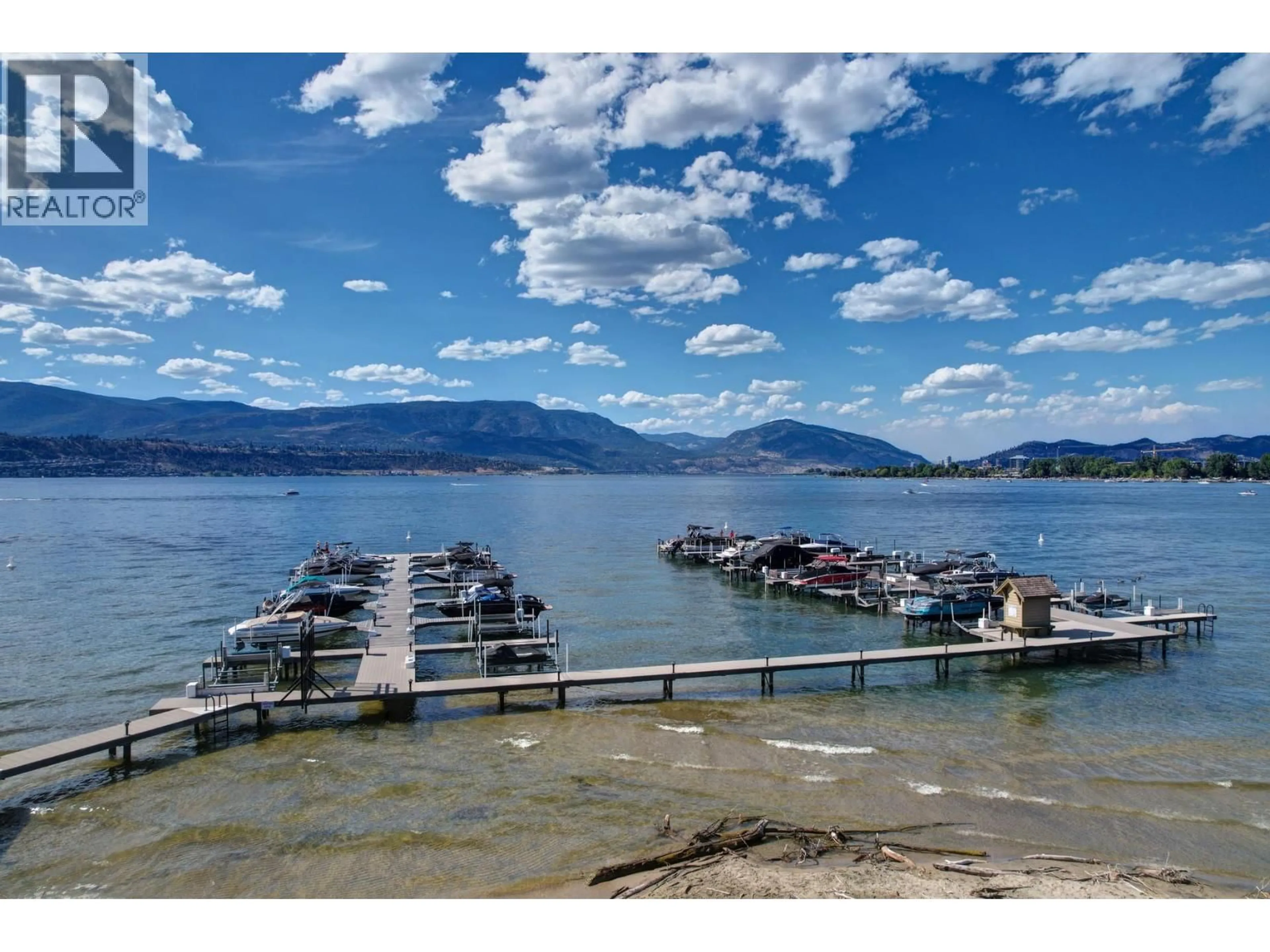 A pic from outside/outdoor area/front of a property/back of a property/a pic from drone, water/lake/river/ocean view for 325 - 3880 TRUSWELL ROAD, Kelowna British Columbia V1W5A2