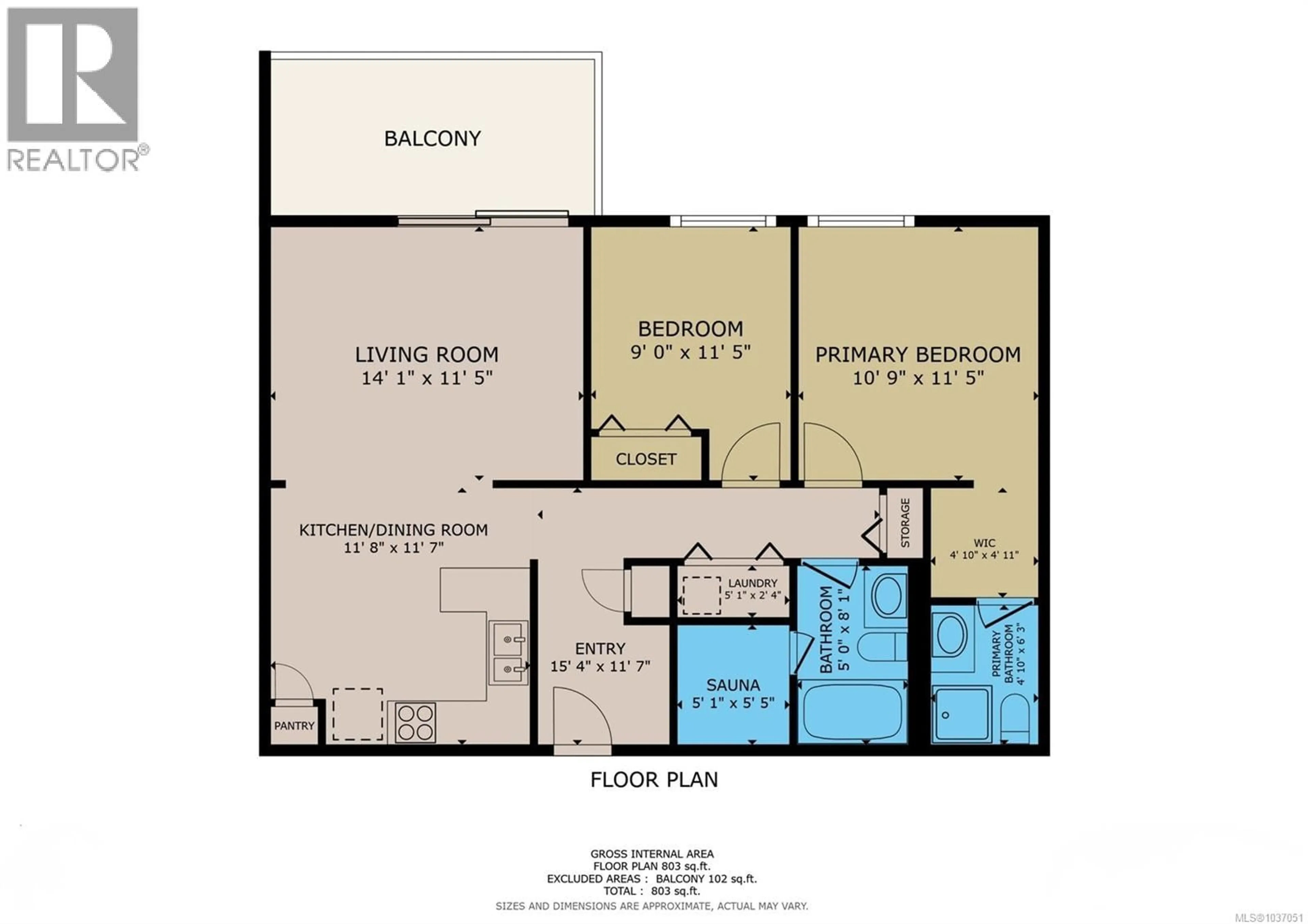 Floor plan for 303 - 695 CASTLE CRAG CRESCENT, Courtenay British Columbia V9J1L0