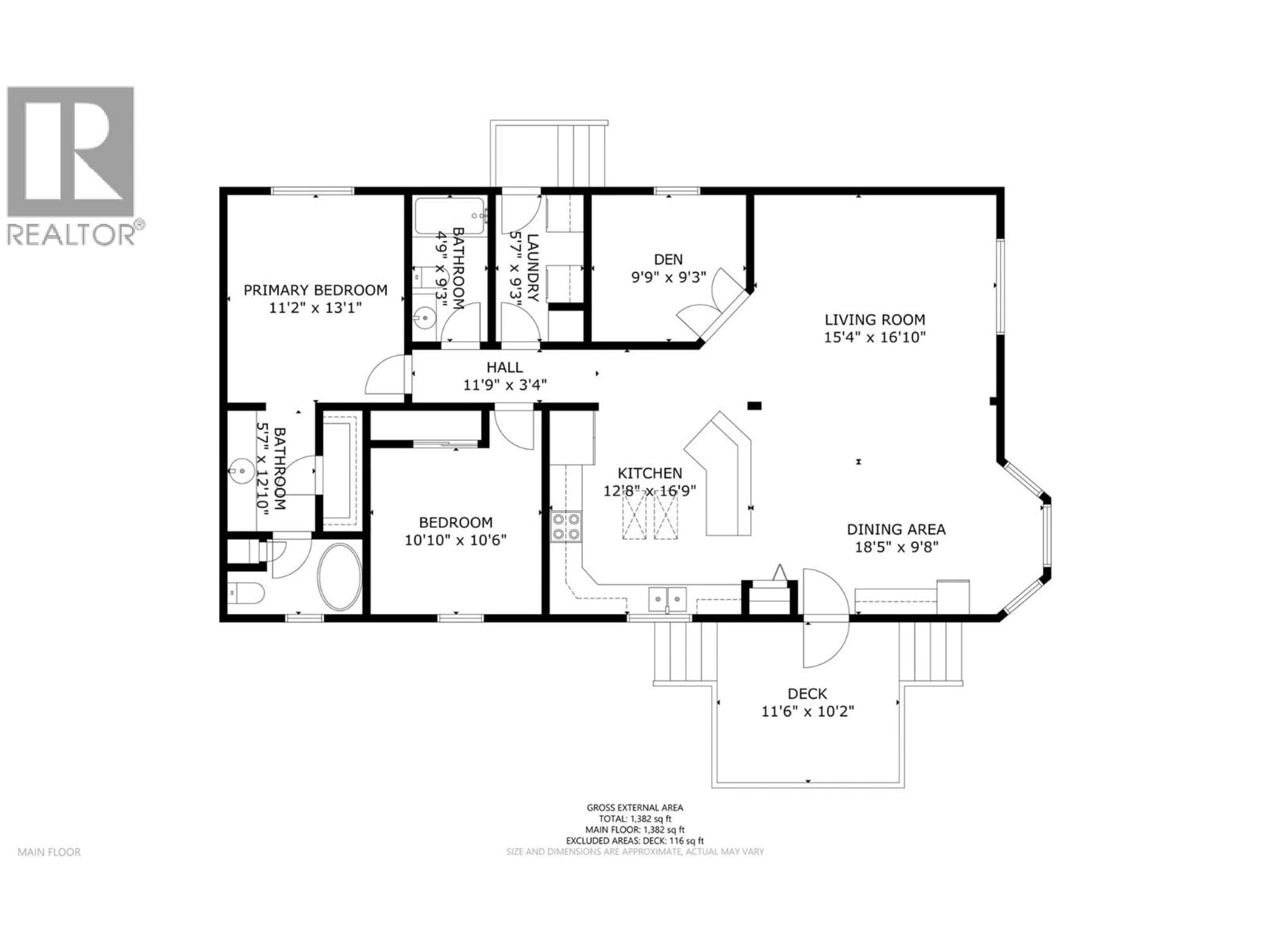 Floor plan for 43 - 9510 HIGHWAY 97N OTHER, Vernon British Columbia V1H1R8