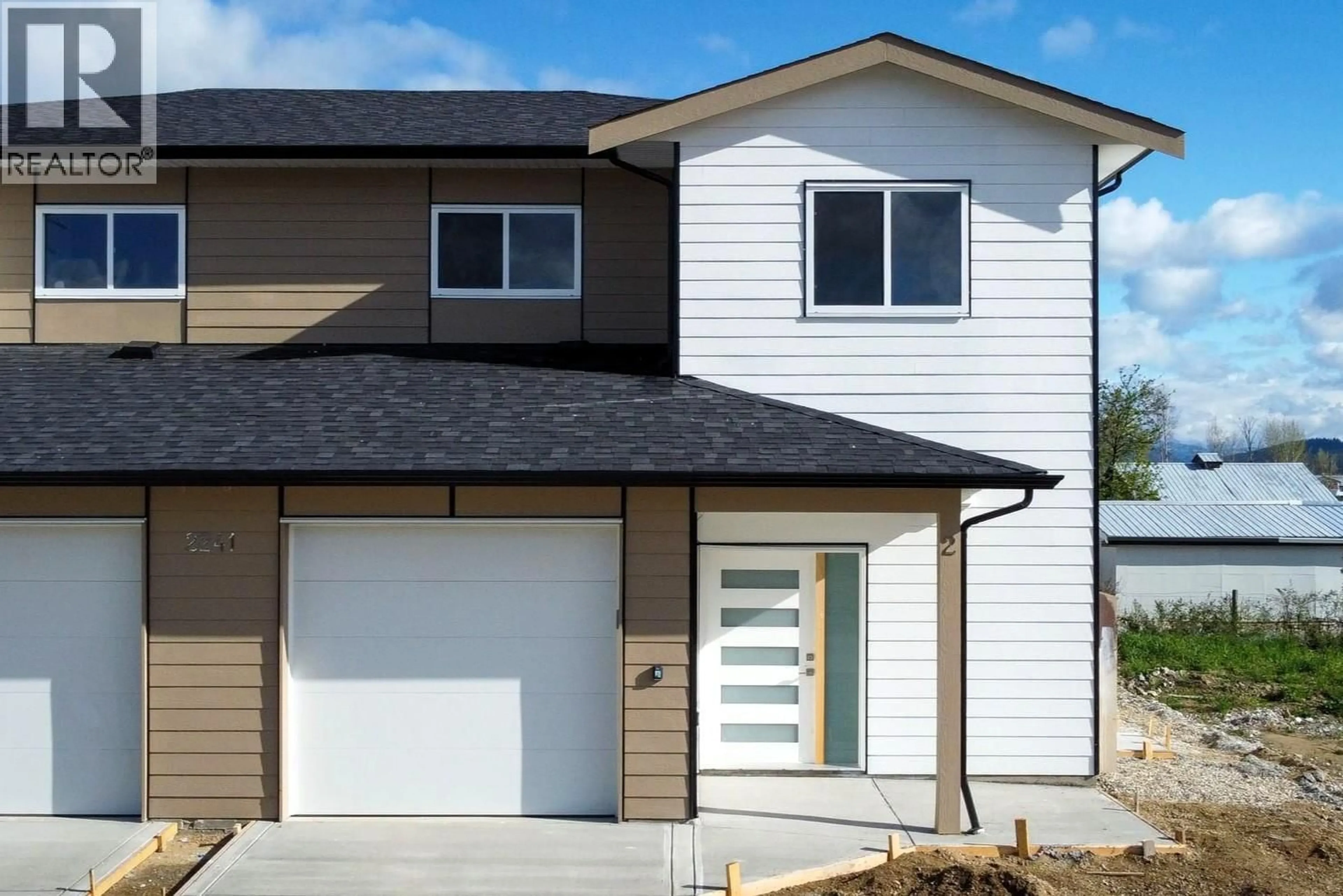 Home with vinyl exterior material, street for 2241 HEITMAN STREET, Enderby British Columbia V0E1V2