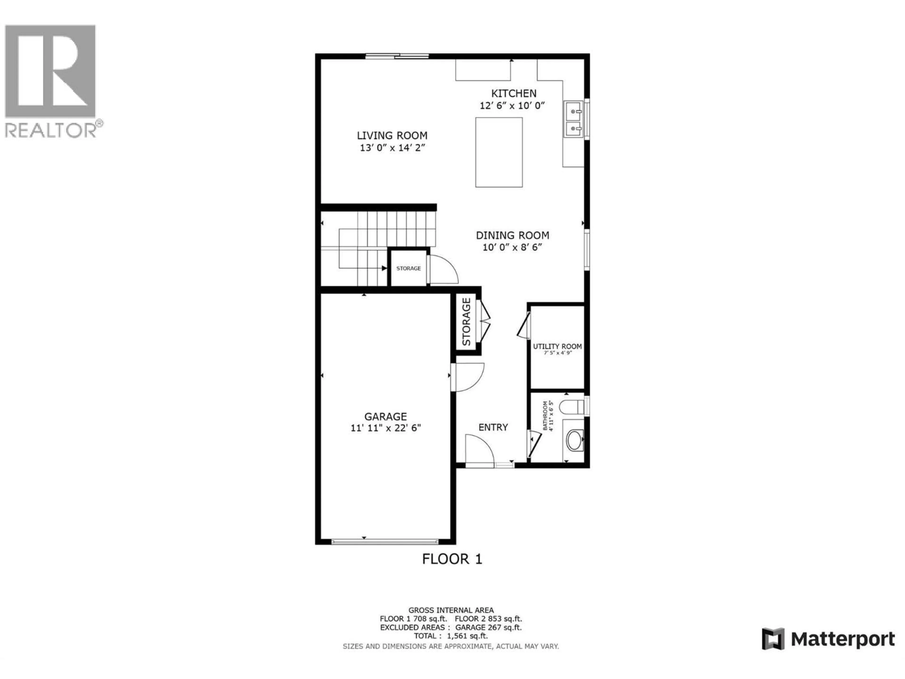 Floor plan for 2241 HEITMAN STREET, Enderby British Columbia V0E1V2