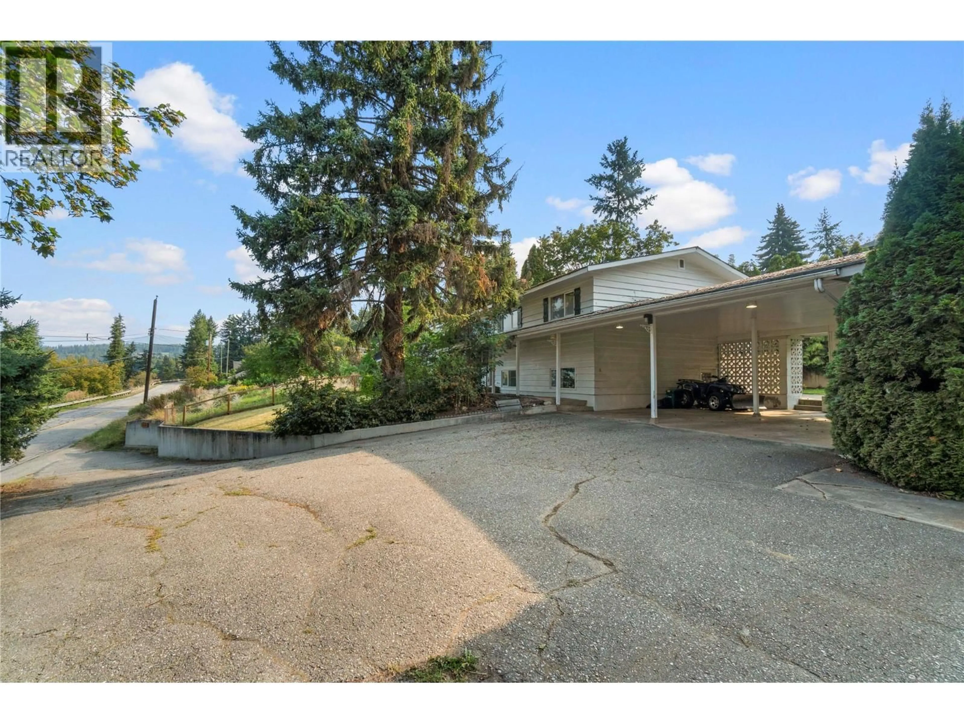 A pic from outside/outdoor area/front of a property/back of a property/a pic from drone, unknown for 1160 LAKESHORE ROAD NORTHEAST, Salmon Arm British Columbia V1E2V7