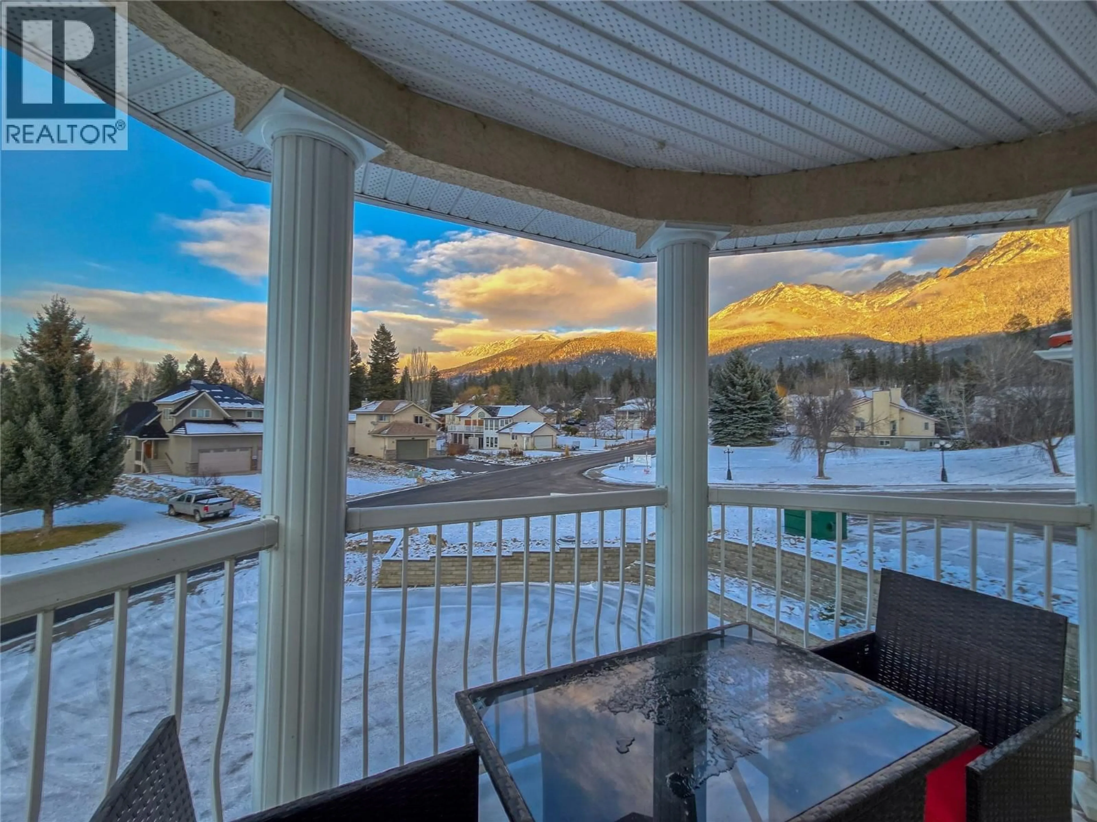 Patio, mountain view for 5012A - 5052 RIVERVIEW ROAD, Fairmont Hot Springs British Columbia V0B1L1