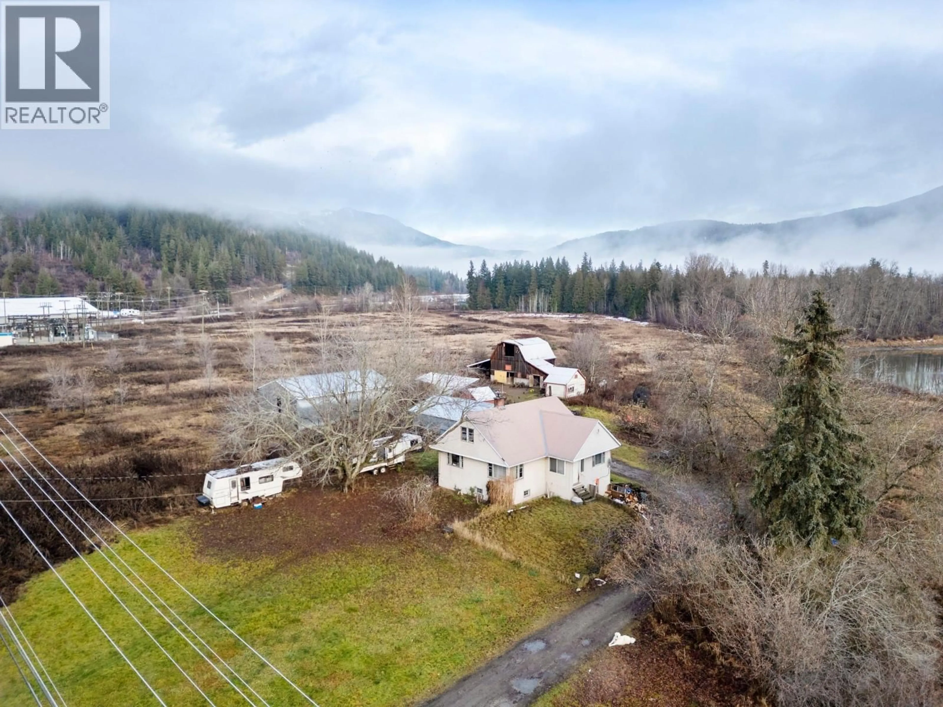 A pic from outside/outdoor area/front of a property/back of a property/a pic from drone, unknown for 1513 SOLSQUA SICAMOUS ROAD, Sicamous British Columbia V0E2V0