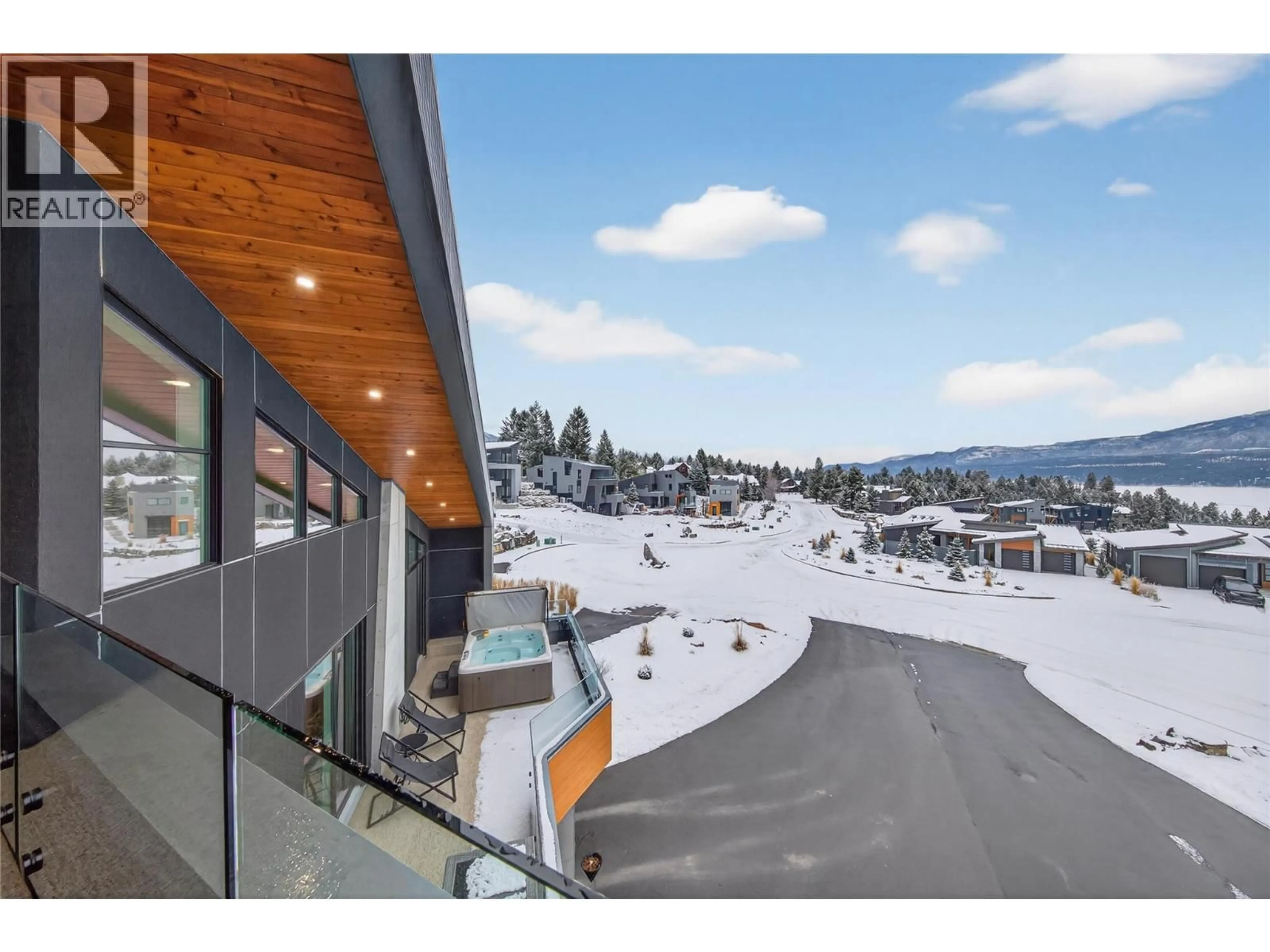 A pic from outside/outdoor area/front of a property/back of a property/a pic from drone, mountain view for 856 ANTLER RIDGE ROAD, Invermere British Columbia V0A1K3