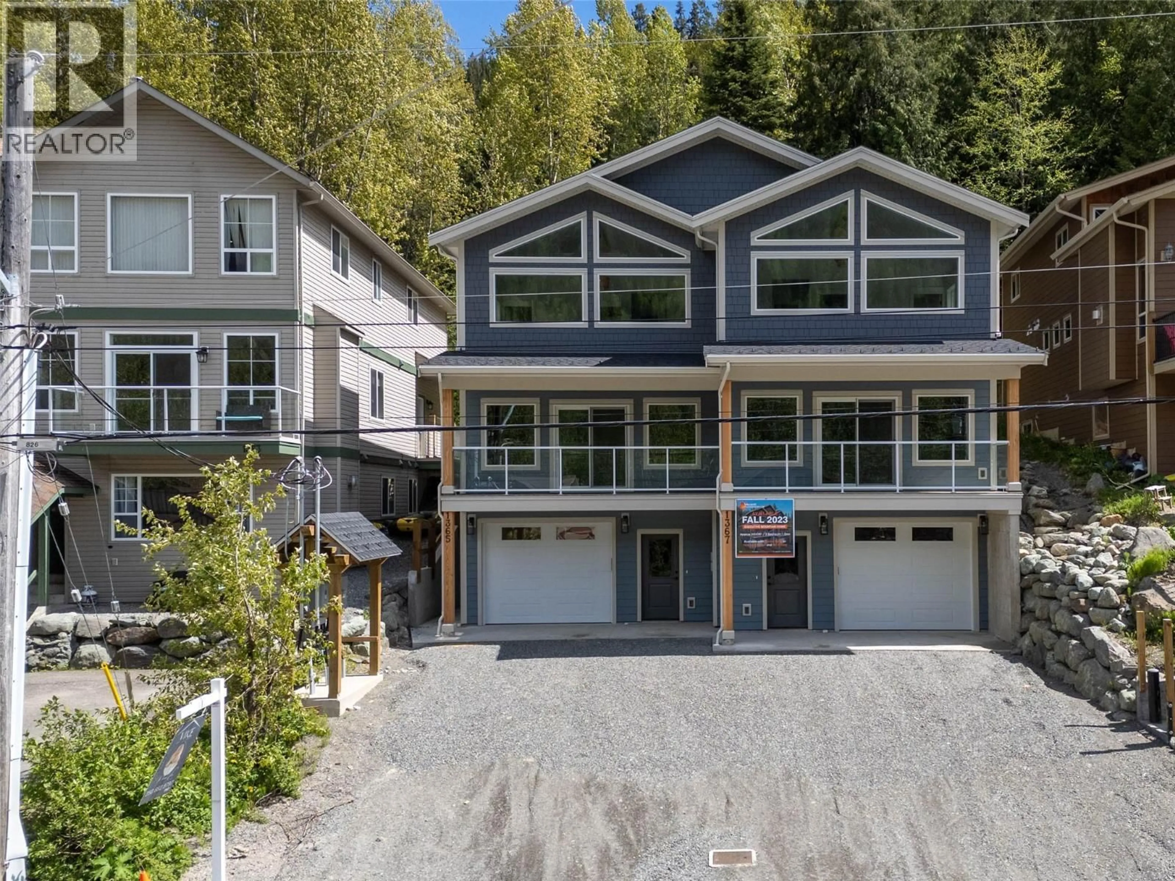A pic from outside/outdoor area/front of a property/back of a property/a pic from drone, unknown for 1367 BURFIELD DRIVE, Sun Peaks British Columbia V0E5N0