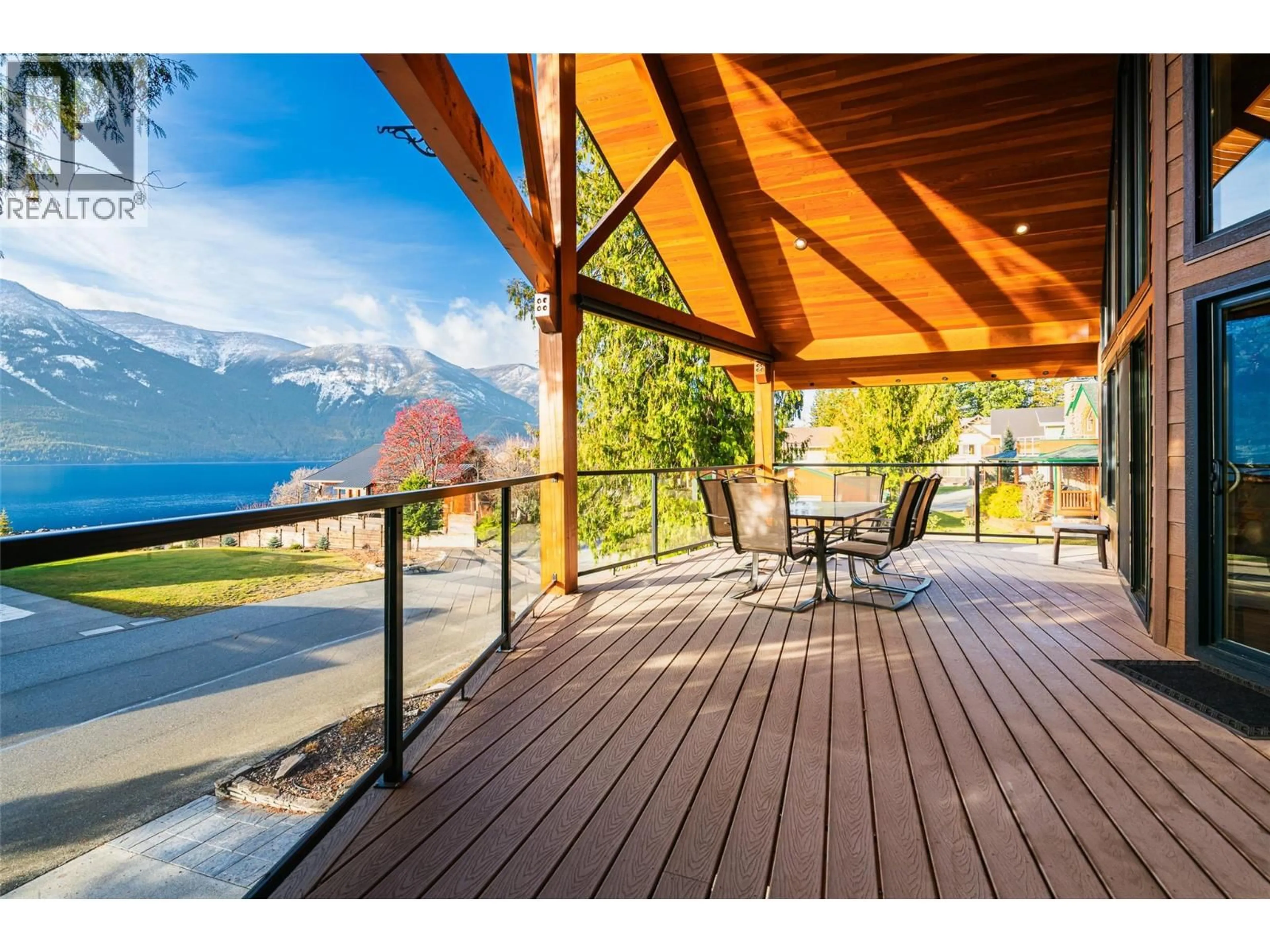 Patio, water/lake/river/ocean view for 13516 LAKESHORE DRIVE, Boswell British Columbia V0B1A0
