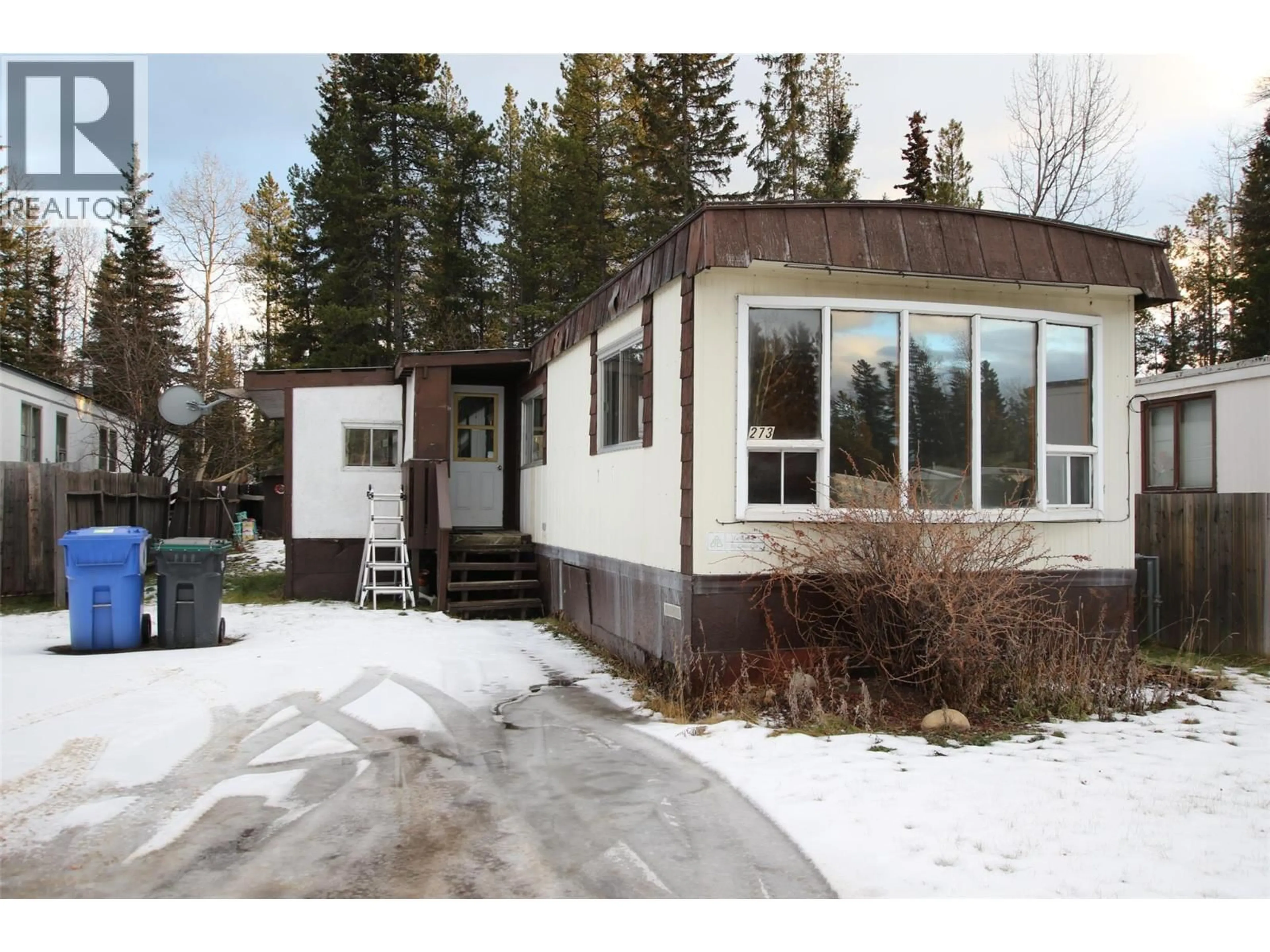 Home with vinyl exterior material, street for N/A - 273 STEEPROCK CLOSE, Tumbler Ridge British Columbia V0C2W0