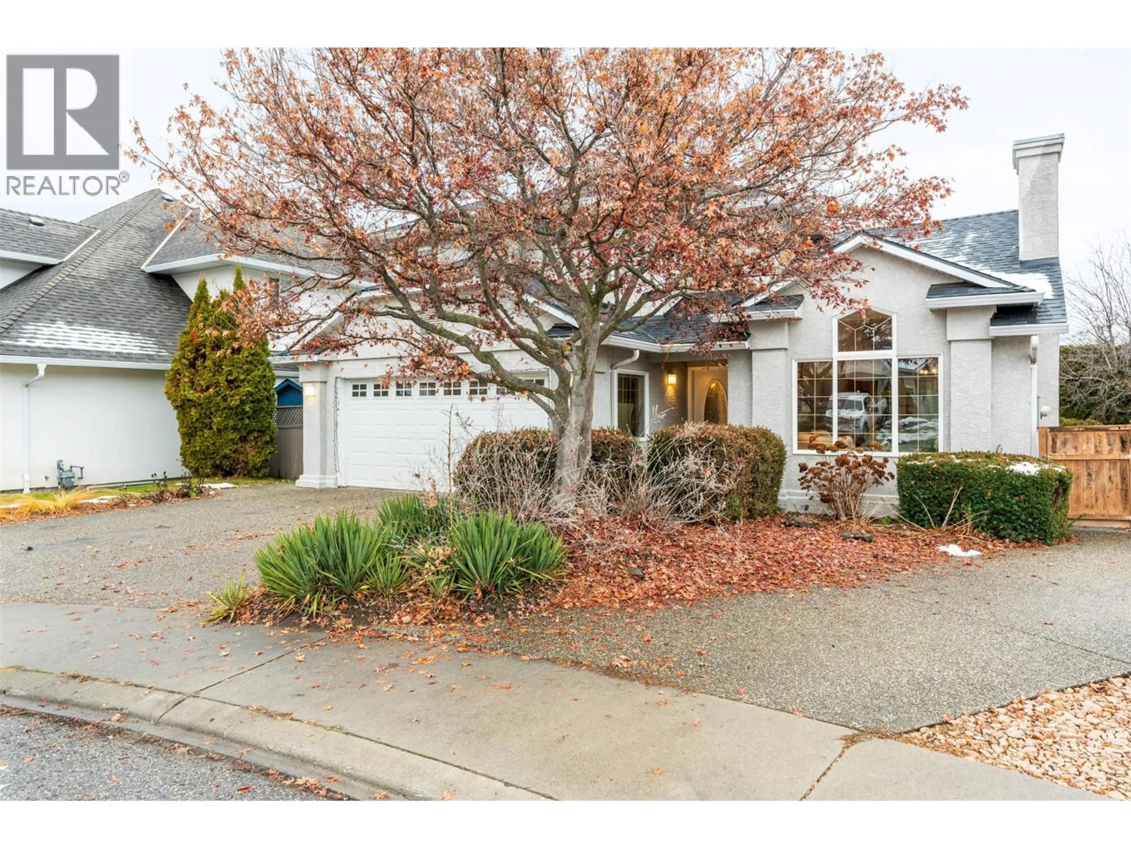 Home with vinyl exterior material, street for 705 CAVALIER COURT, Vernon British Columbia V1T9M6