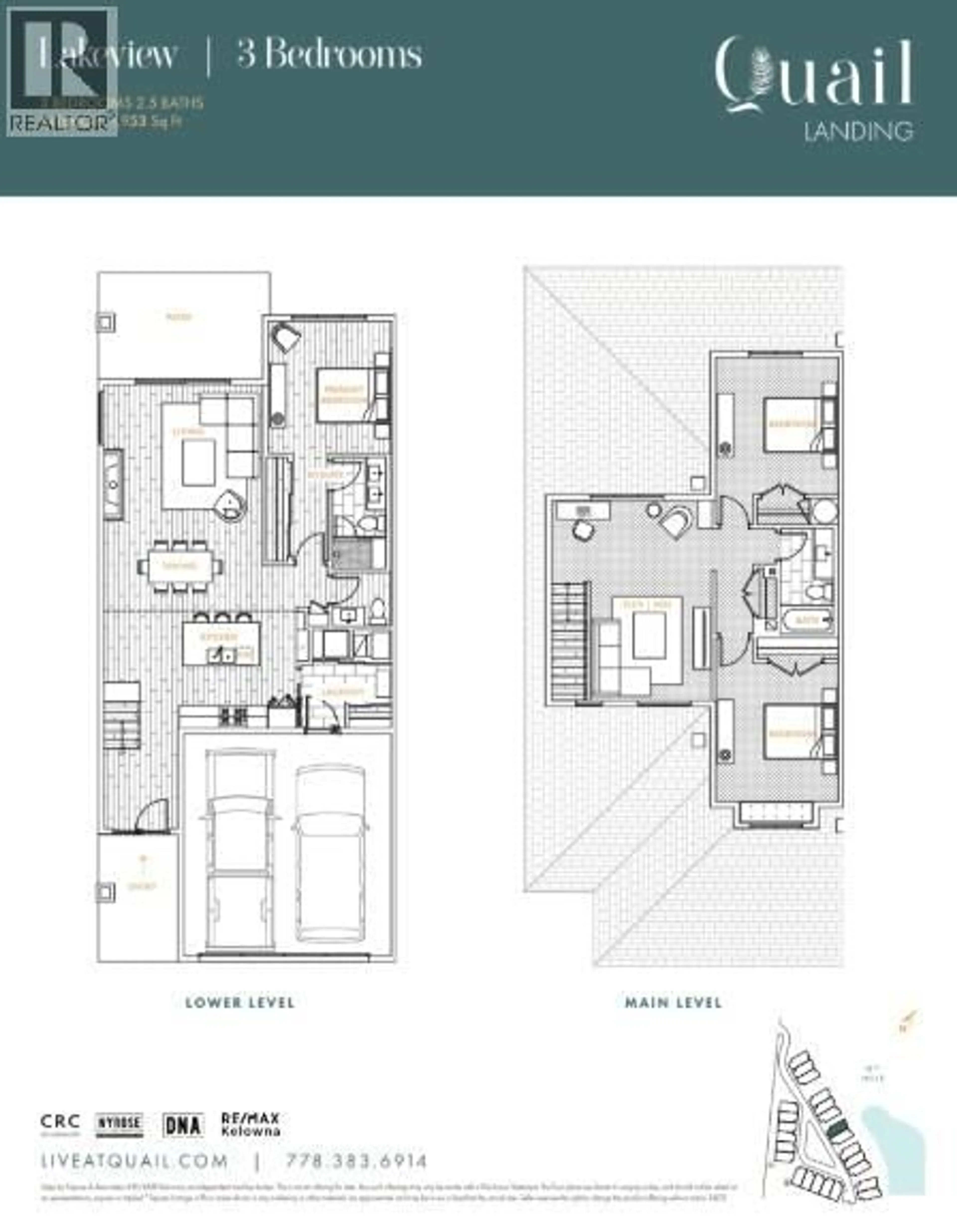 Floor plan for 7 - 1979 COUNTRY CLUB DRIVE, Kelowna British Columbia V1X0H6