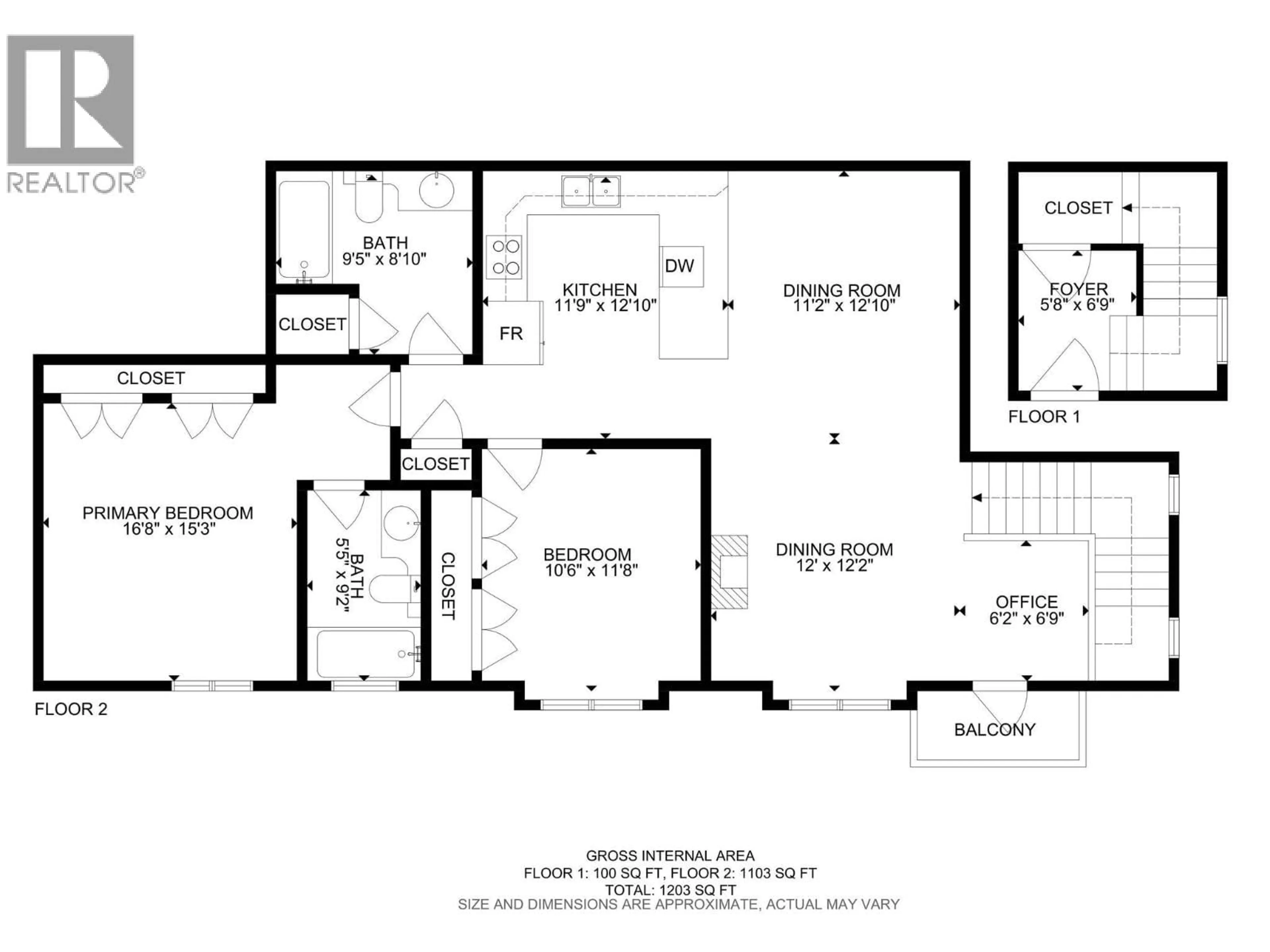 Floor plan for 227 - 511 YATES ROAD, Kelowna British Columbia V1V2X2