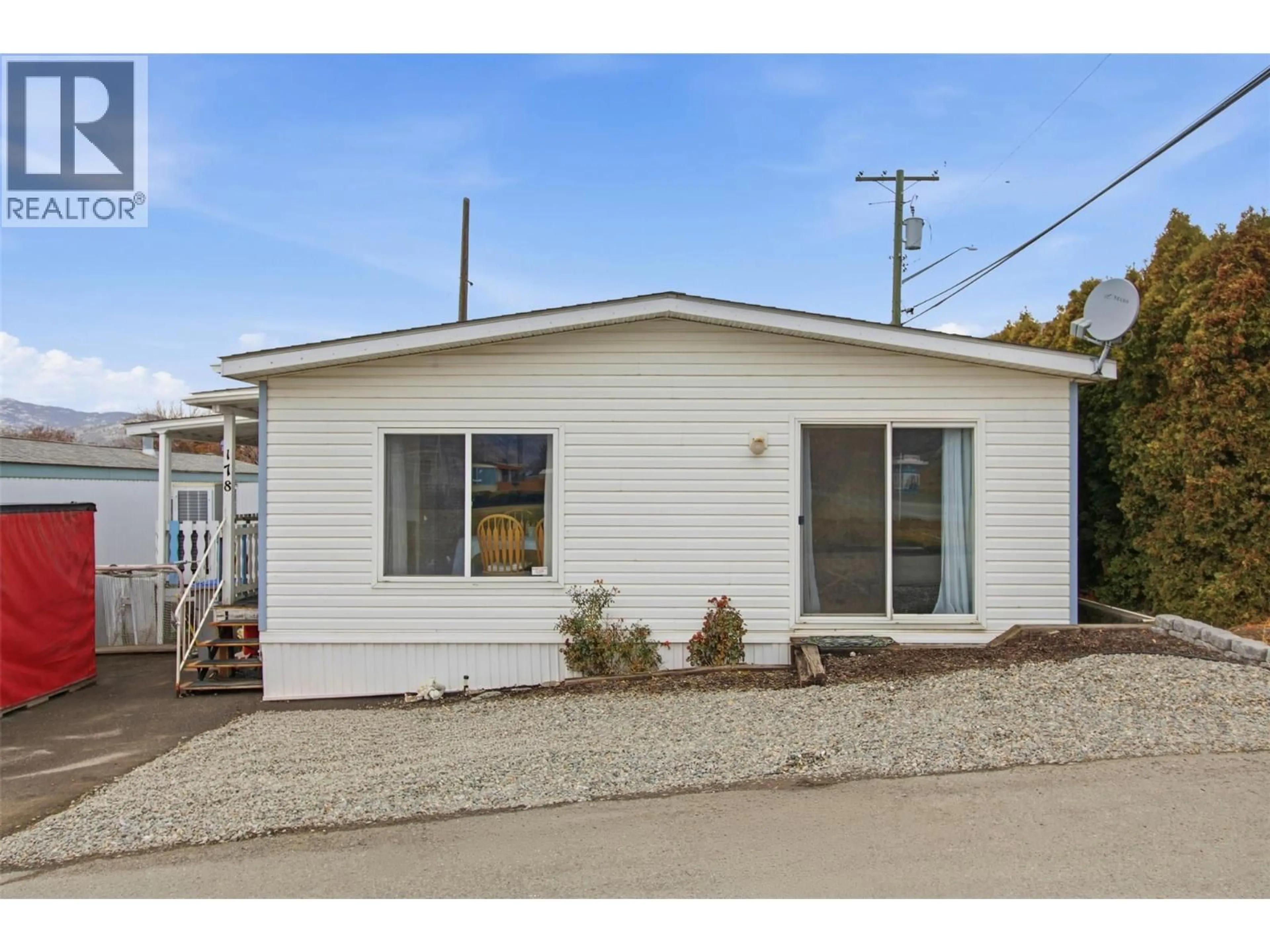 Home with vinyl exterior material, street for 178 - 1655 ORD ROAD, Kamloops British Columbia V2B7V6