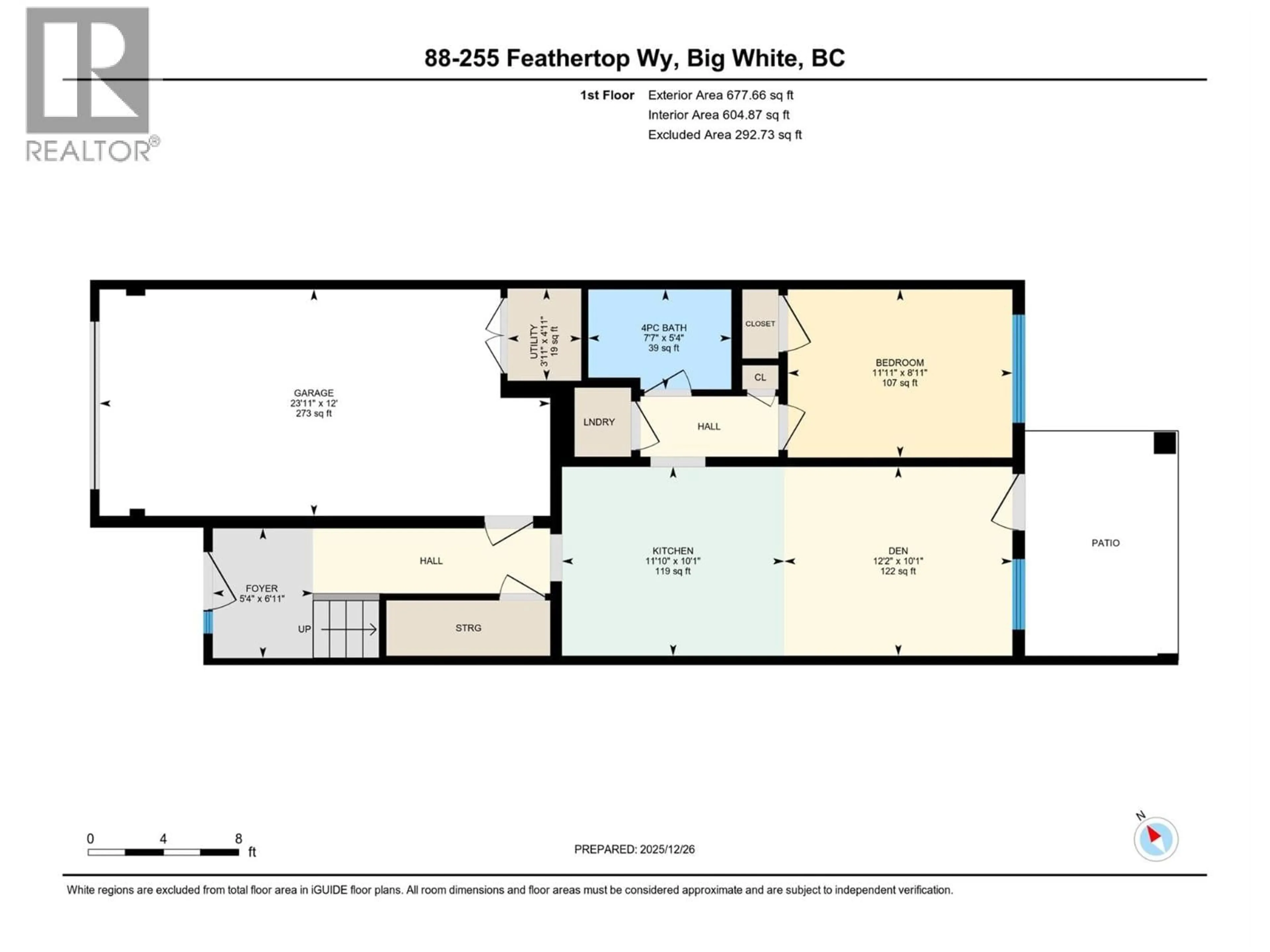 Floor plan for 88 - 255 FEATHERTOP WAY, Big White British Columbia V1P1T4