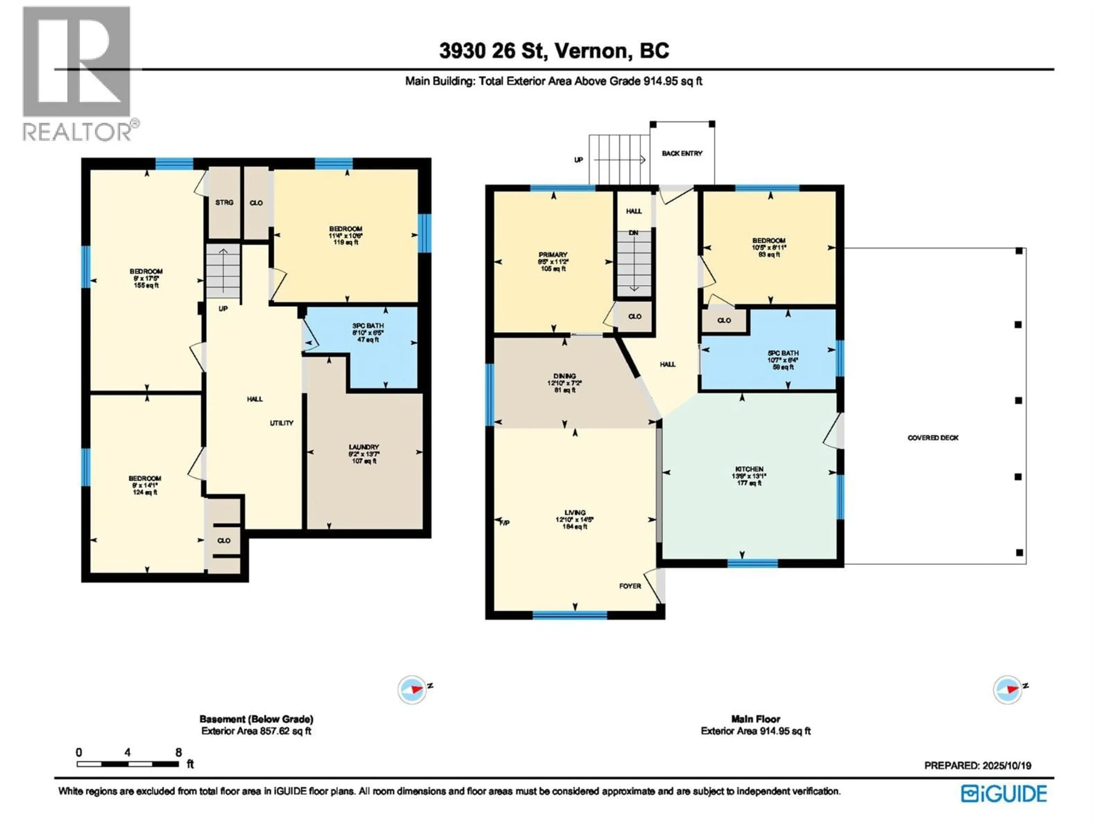 Floor plan for 3930 26 STREET, Vernon British Columbia V1T4V4