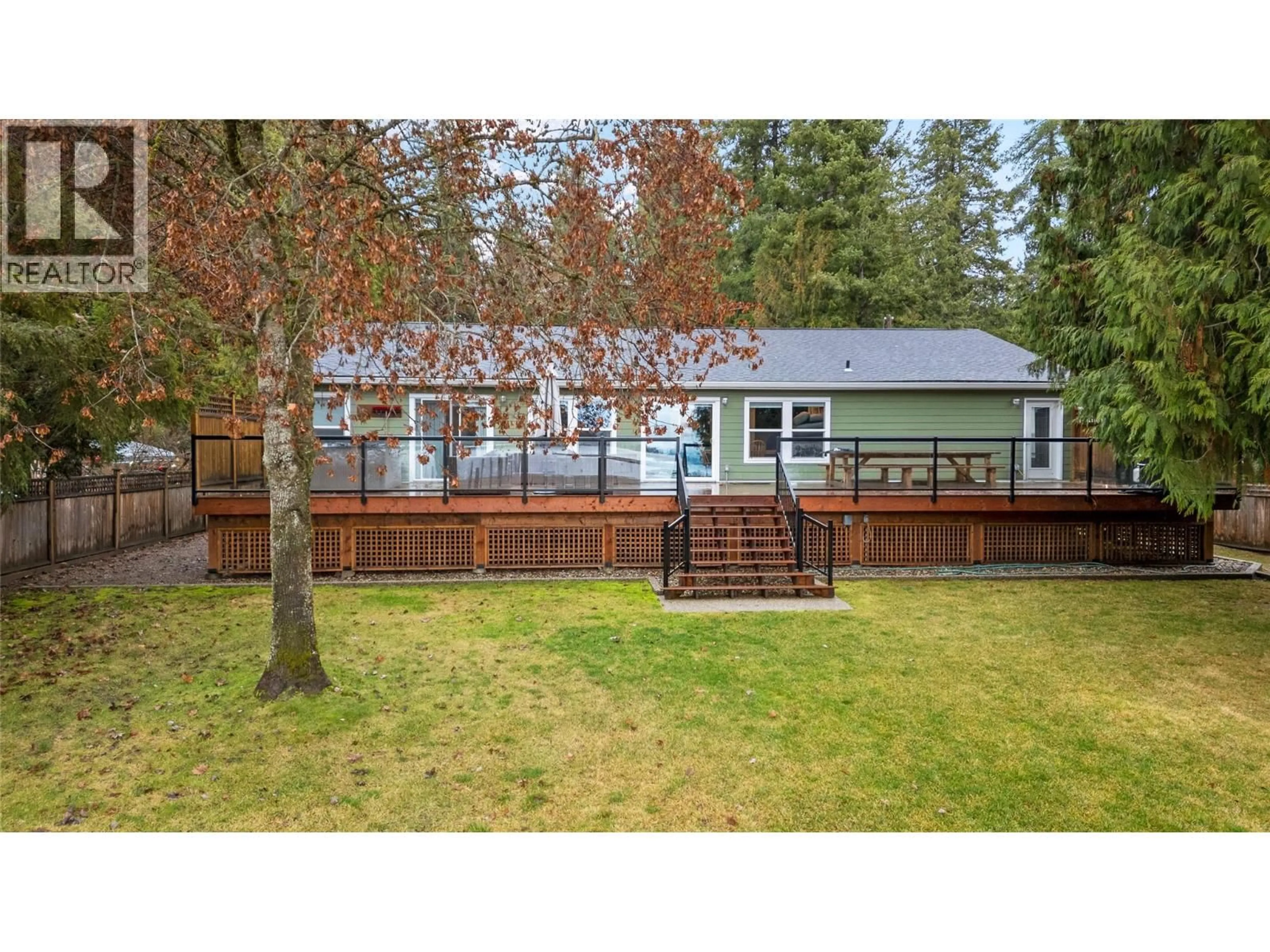 A pic from outside/outdoor area/front of a property/back of a property/a pic from drone, unknown for 405 97A HIGHWAY, Sicamous British Columbia V0E2V1