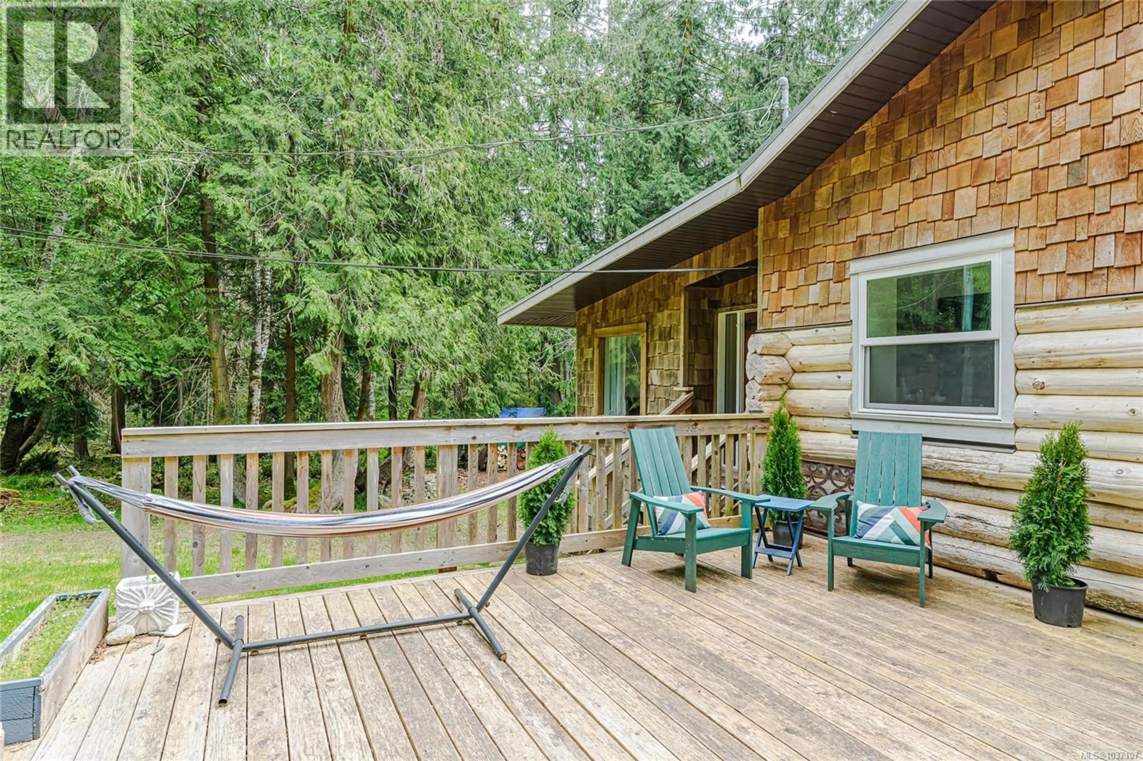 Patio, forest/trees view for 161 HOLMES ROAD, Salt Spring British Columbia V8K1T6