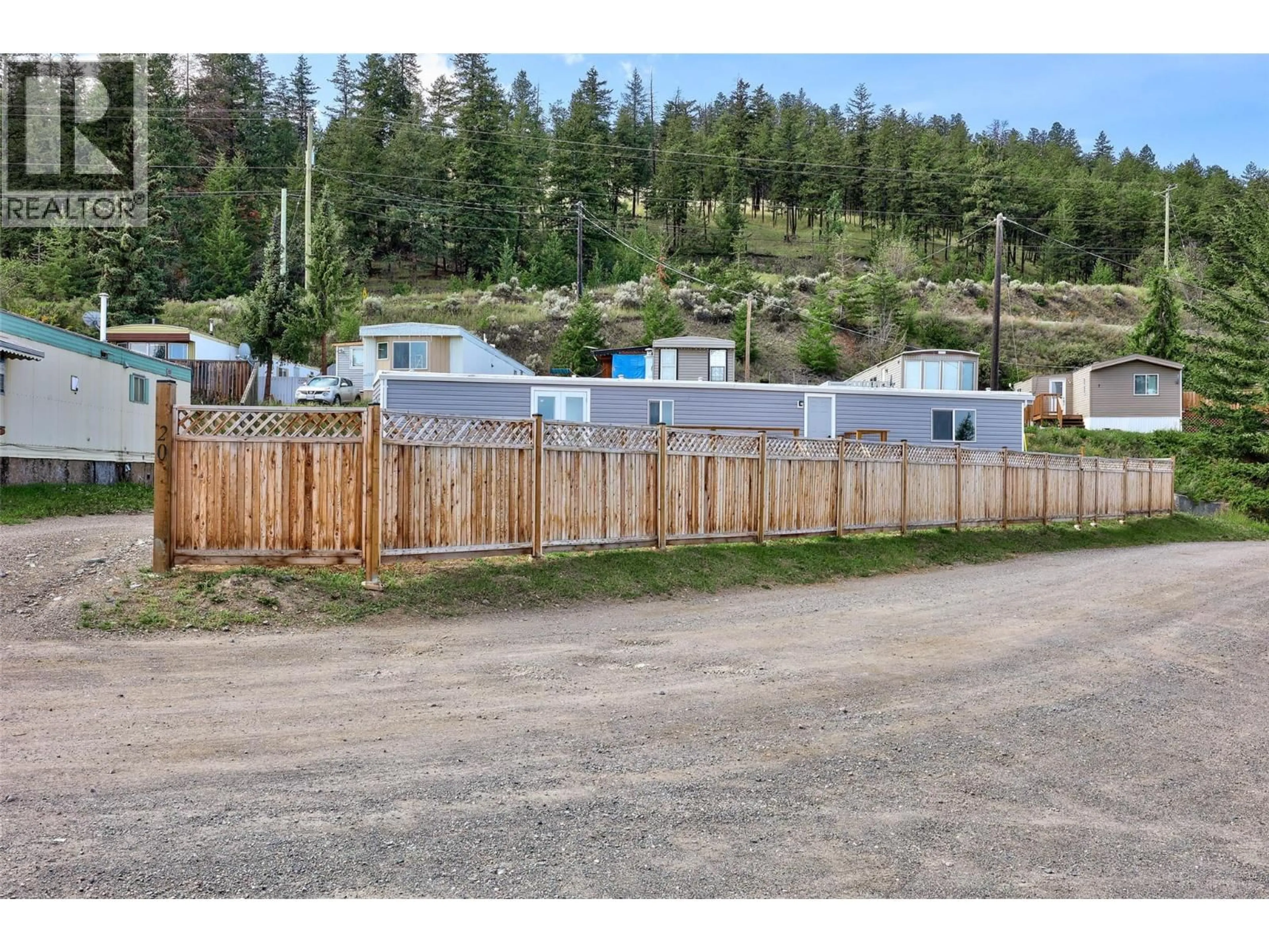 A pic from outside/outdoor area/front of a property/back of a property/a pic from drone, mountain view for 20 - 1680 LAC LE JEUNE ROAD, Kamloops British Columbia V1S1Z1