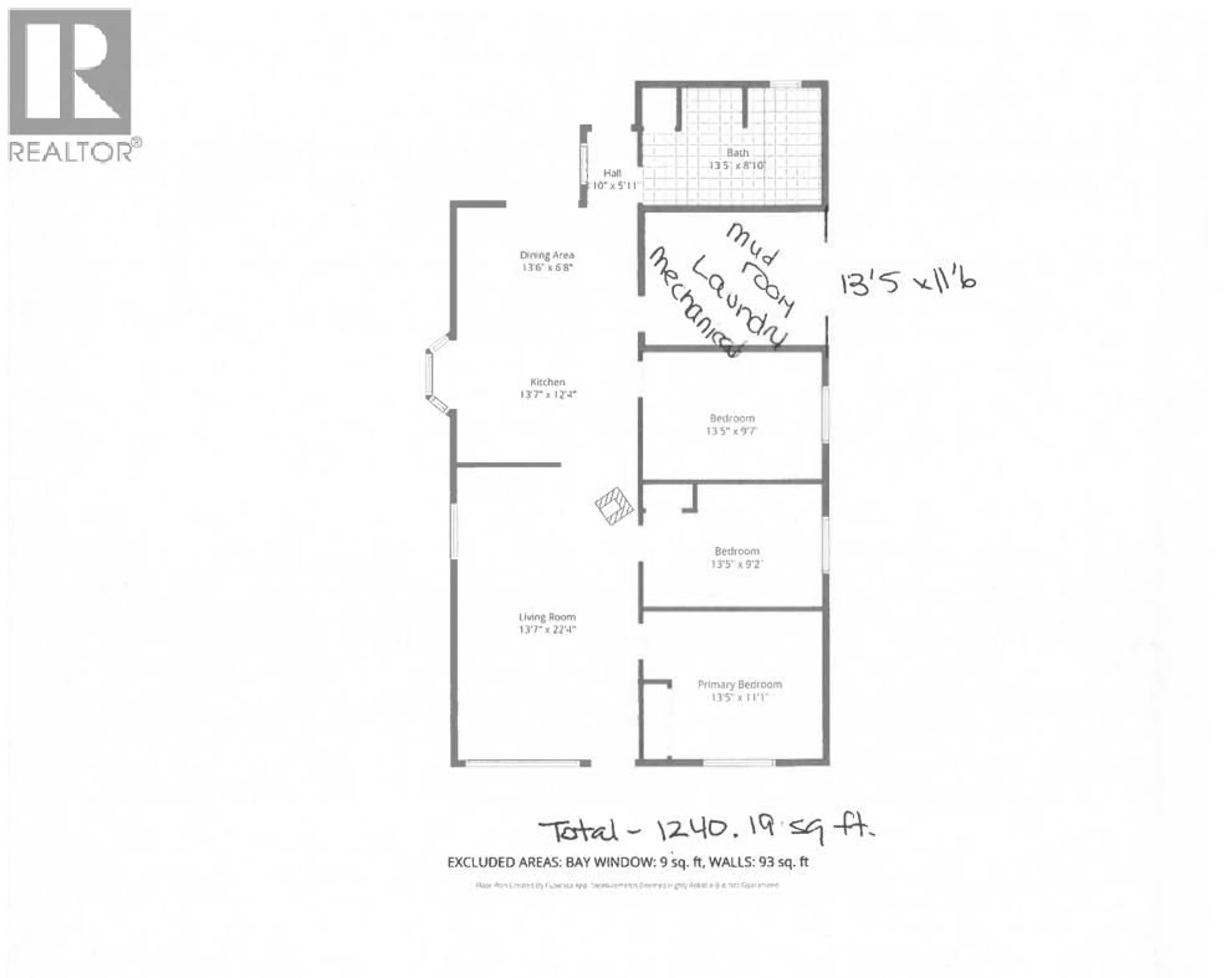 Floor plan for 5861 33 HIGHWAY, Beaverdell British Columbia V0H1A0