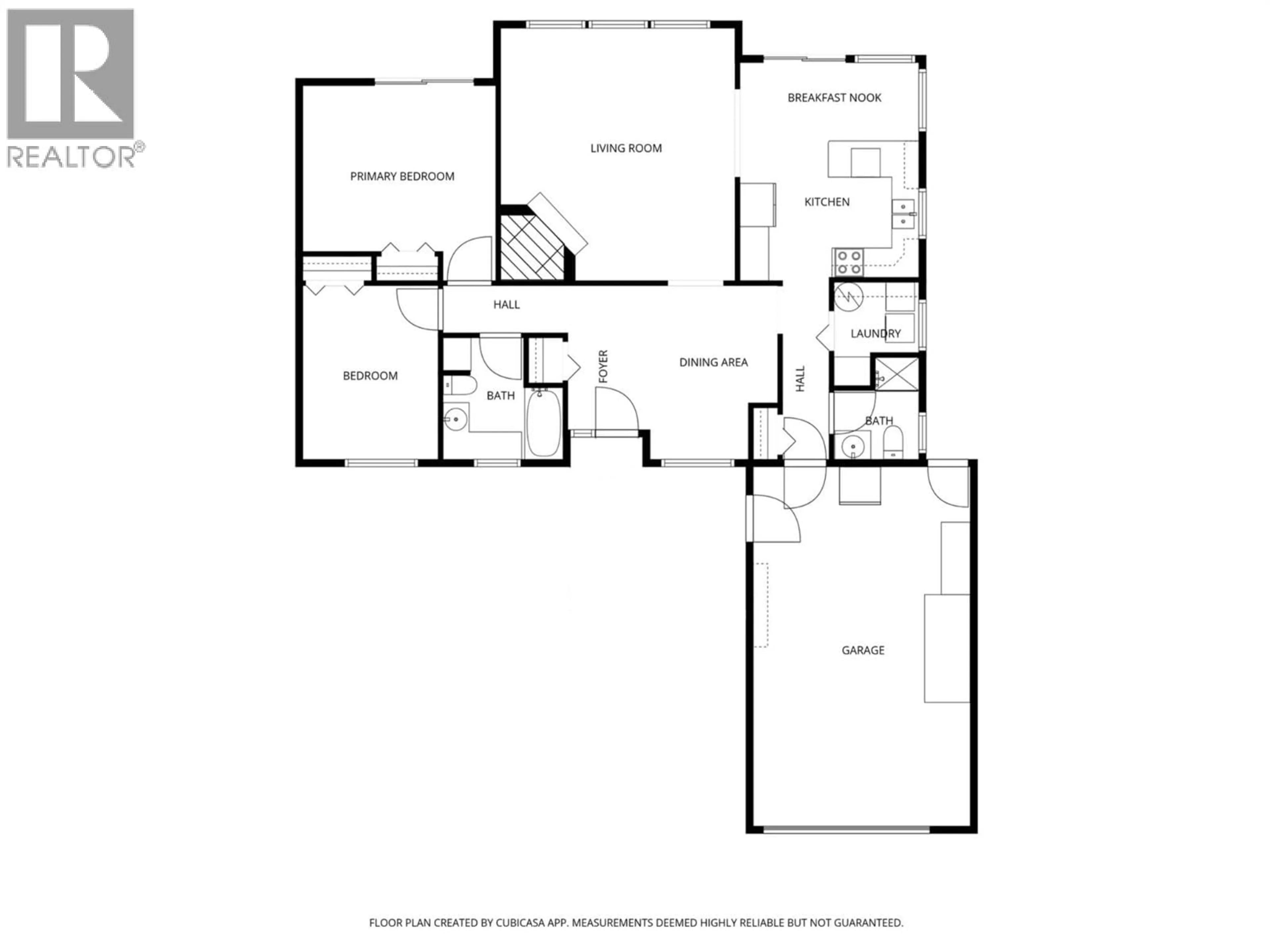 Floor plan for 1995 KELLY COURT, Christina Lake British Columbia V0H1E0
