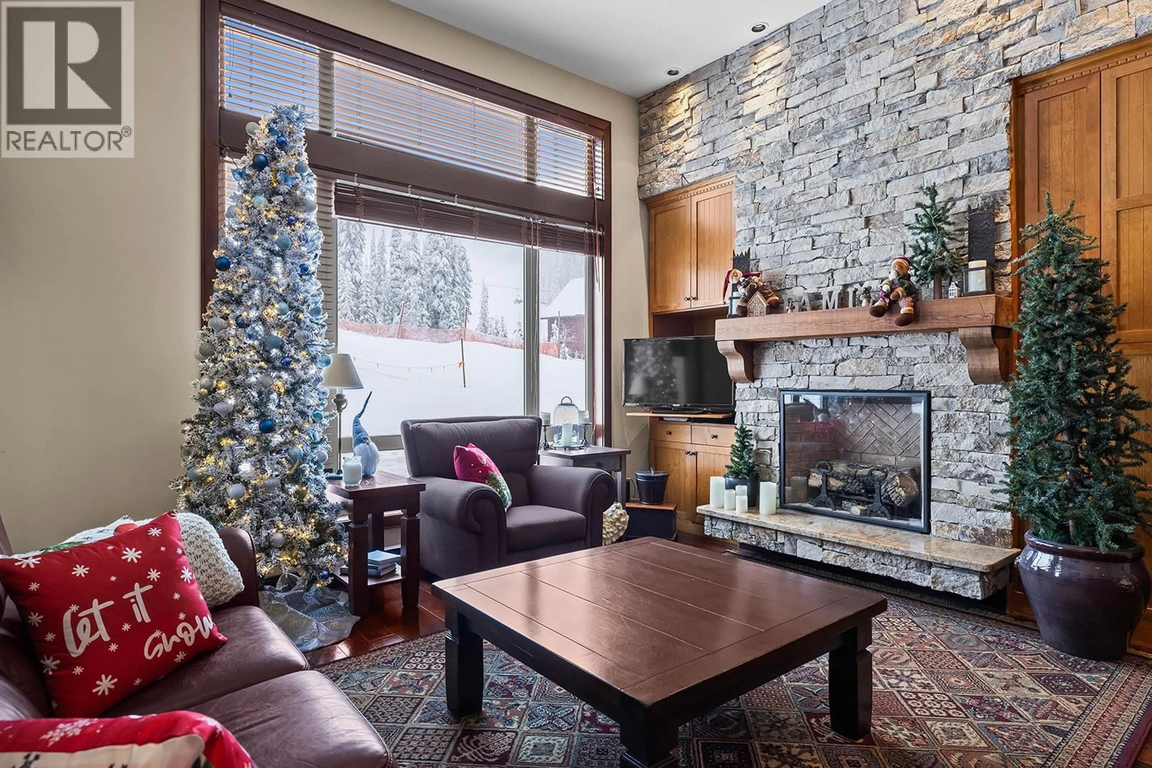 Living room with furniture, unknown for 3-104 - 7700 PORCUPINE ROAD, Big White British Columbia V1P1P3
