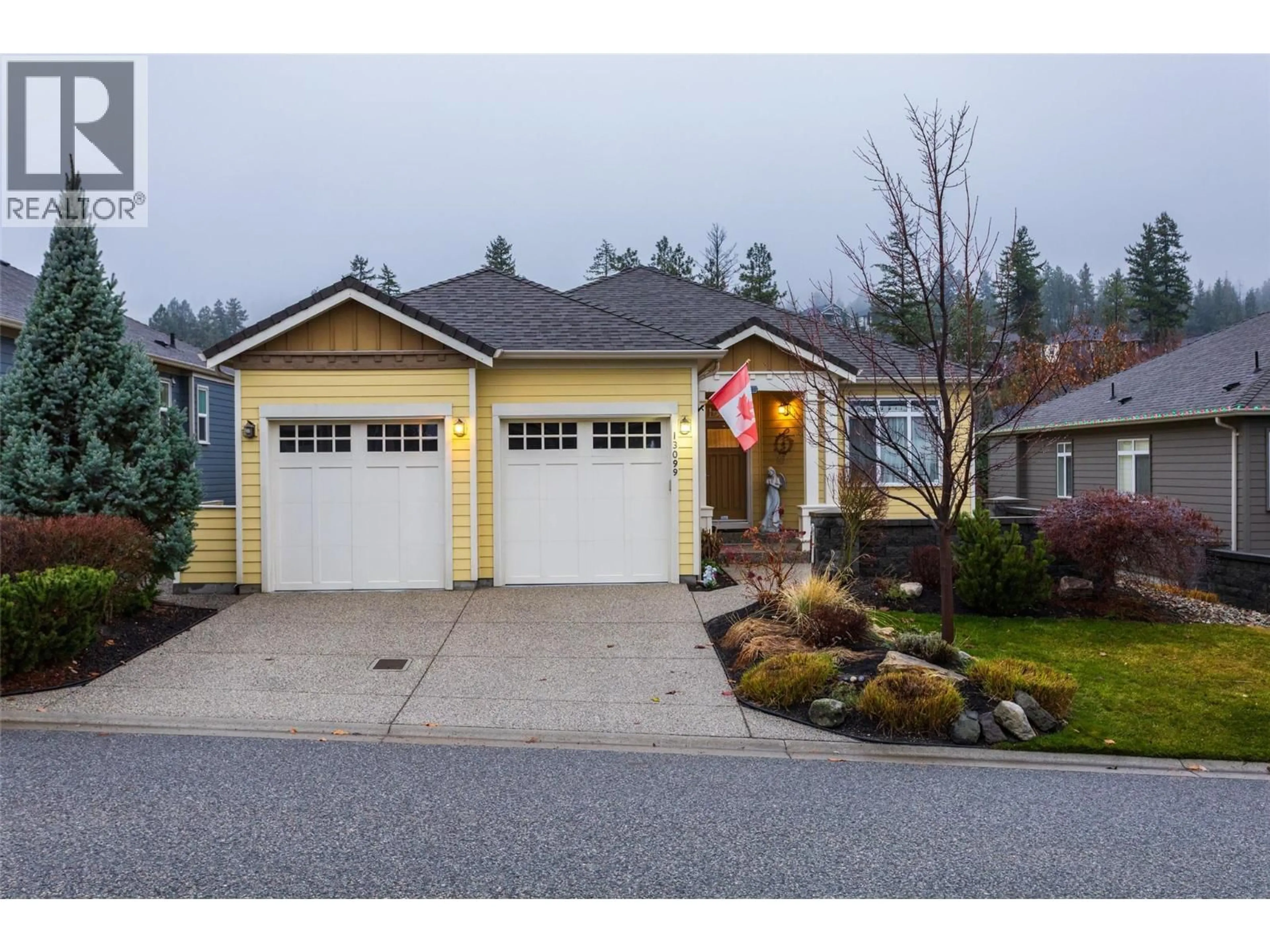Home with vinyl exterior material, street for 13099 STACCATO DRIVE, Lake Country British Columbia V4V2S4