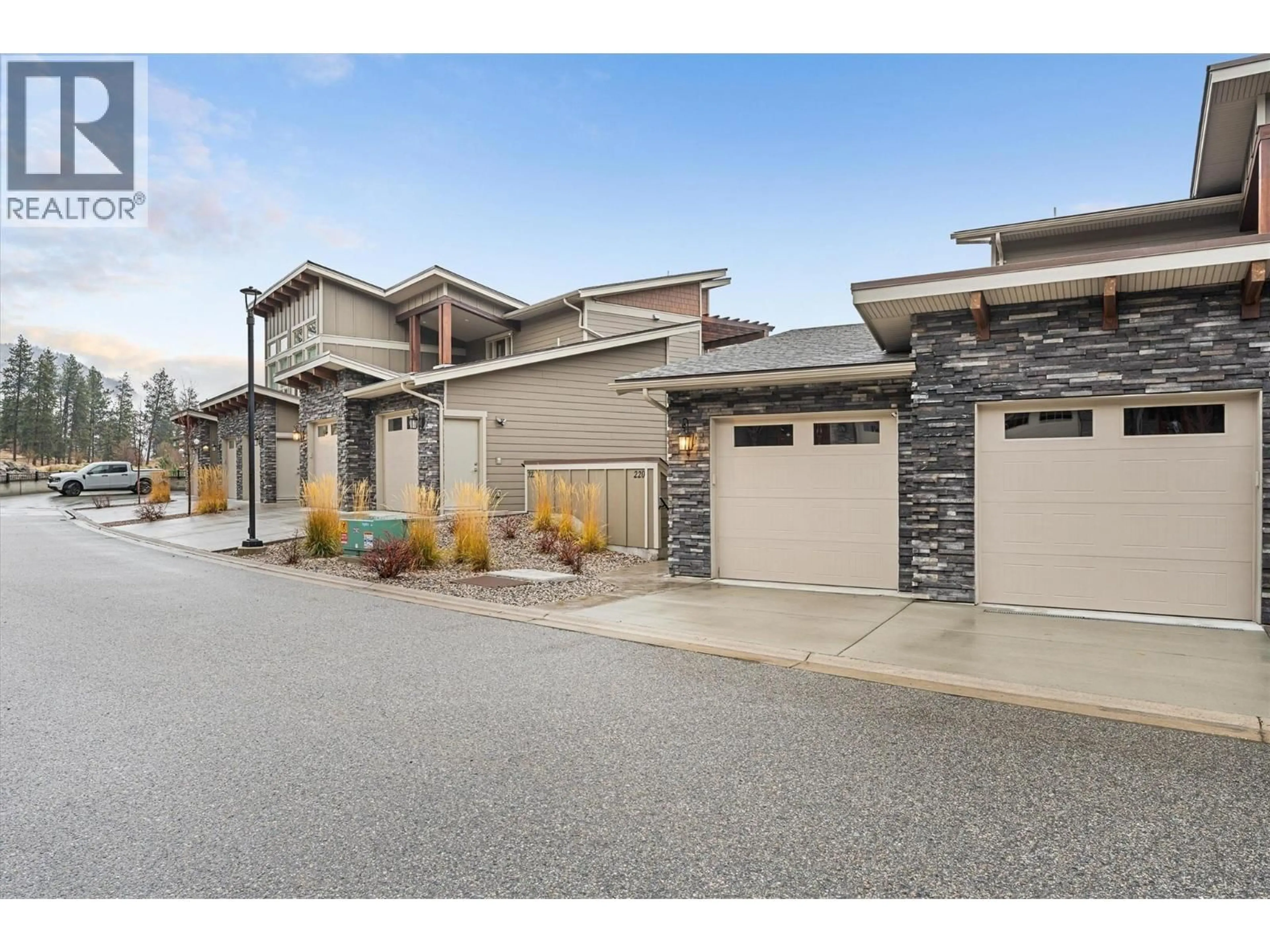 Home with brick exterior material, street for 220 - 4000 REDSTONE CRESCENT, Peachland British Columbia V0H1X5