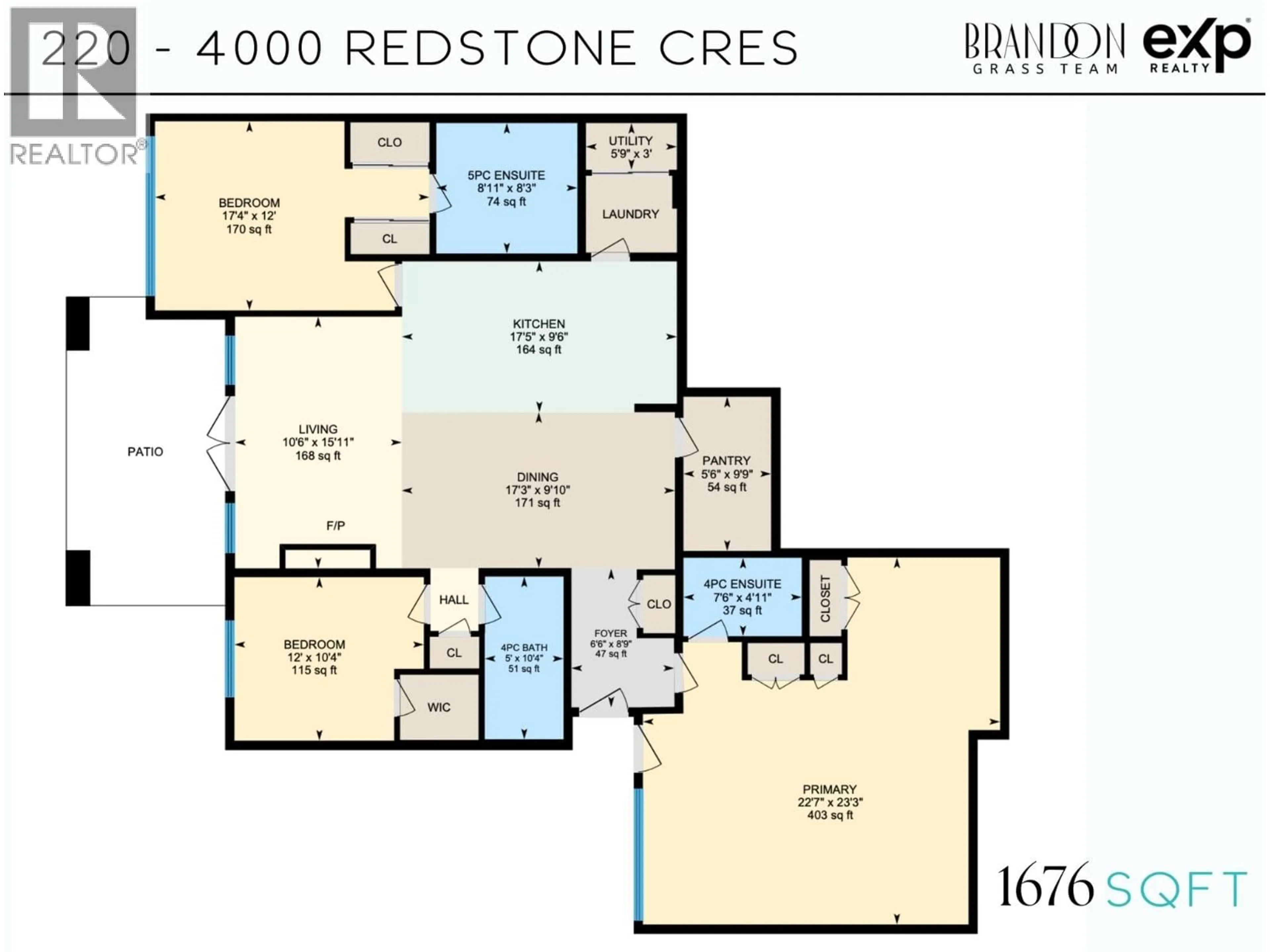 Floor plan for 220 - 4000 REDSTONE CRESCENT, Peachland British Columbia V0H1X5