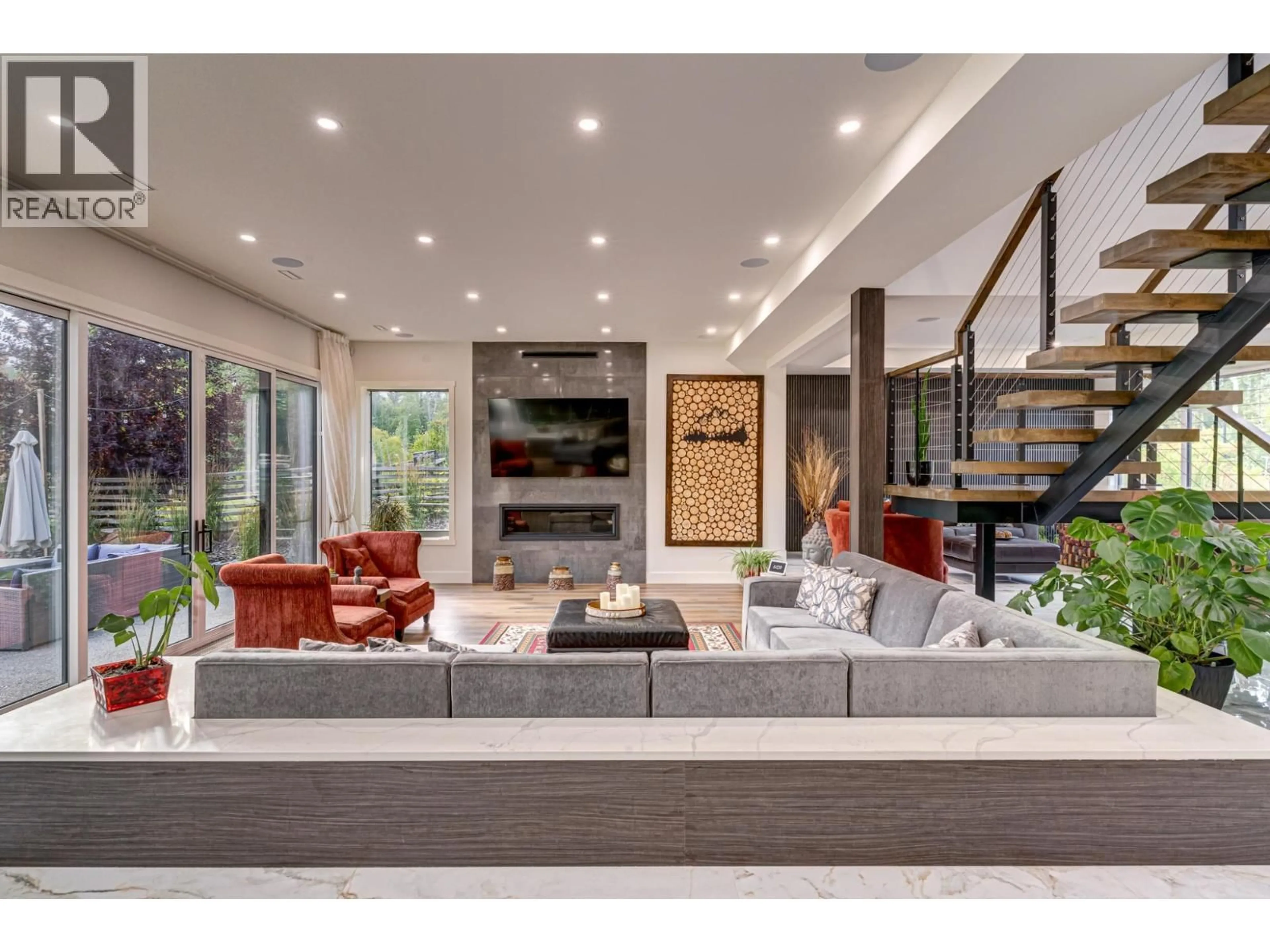 Living room with furniture, unknown for 4 SUNSET LANE, Fernie British Columbia V0B1M1