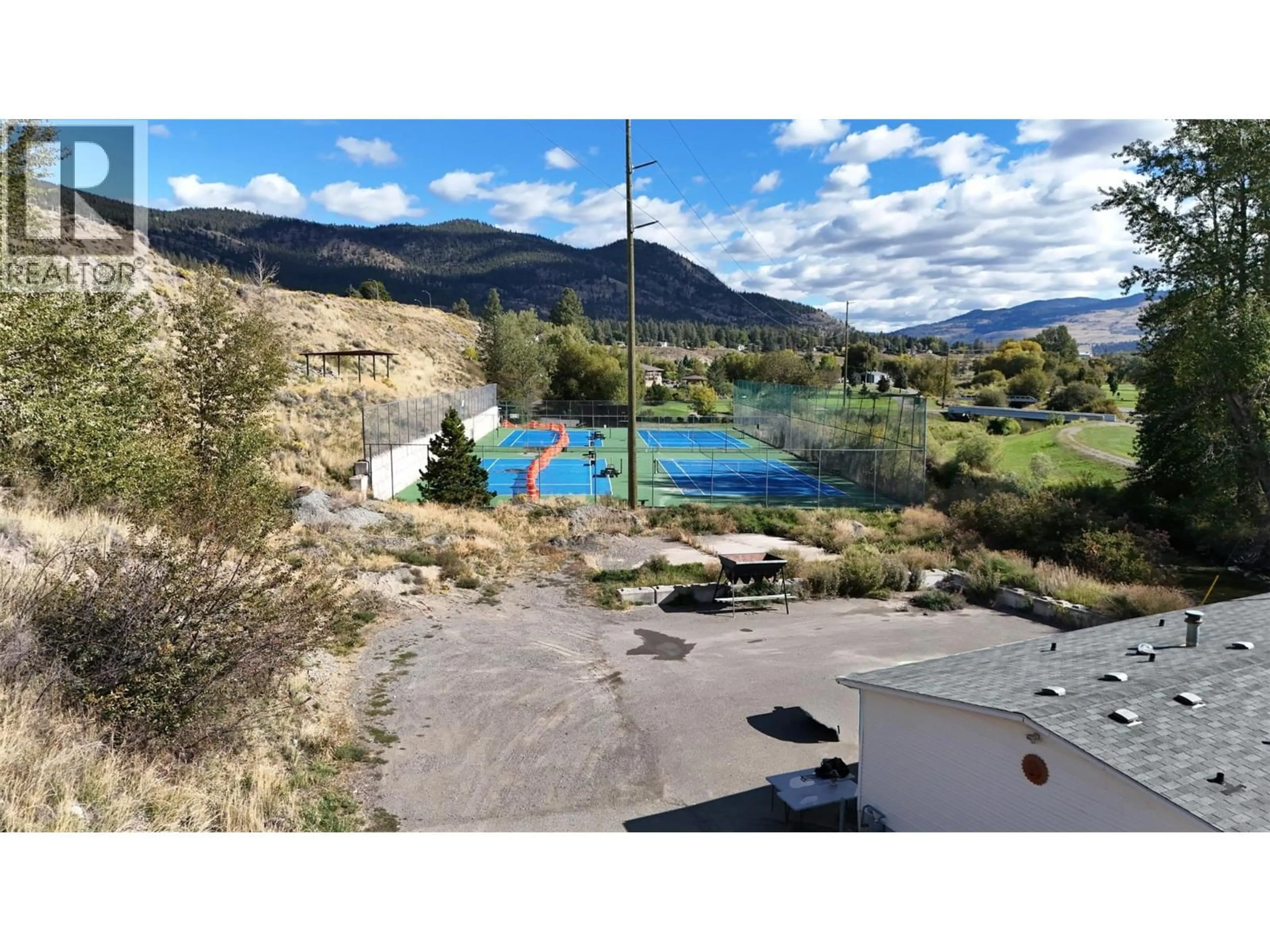 A pic from outside/outdoor area/front of a property/back of a property/a pic from drone, mountain view for 18 - 1401 NICOLA AVENUE, Merritt British Columbia V1K1L8