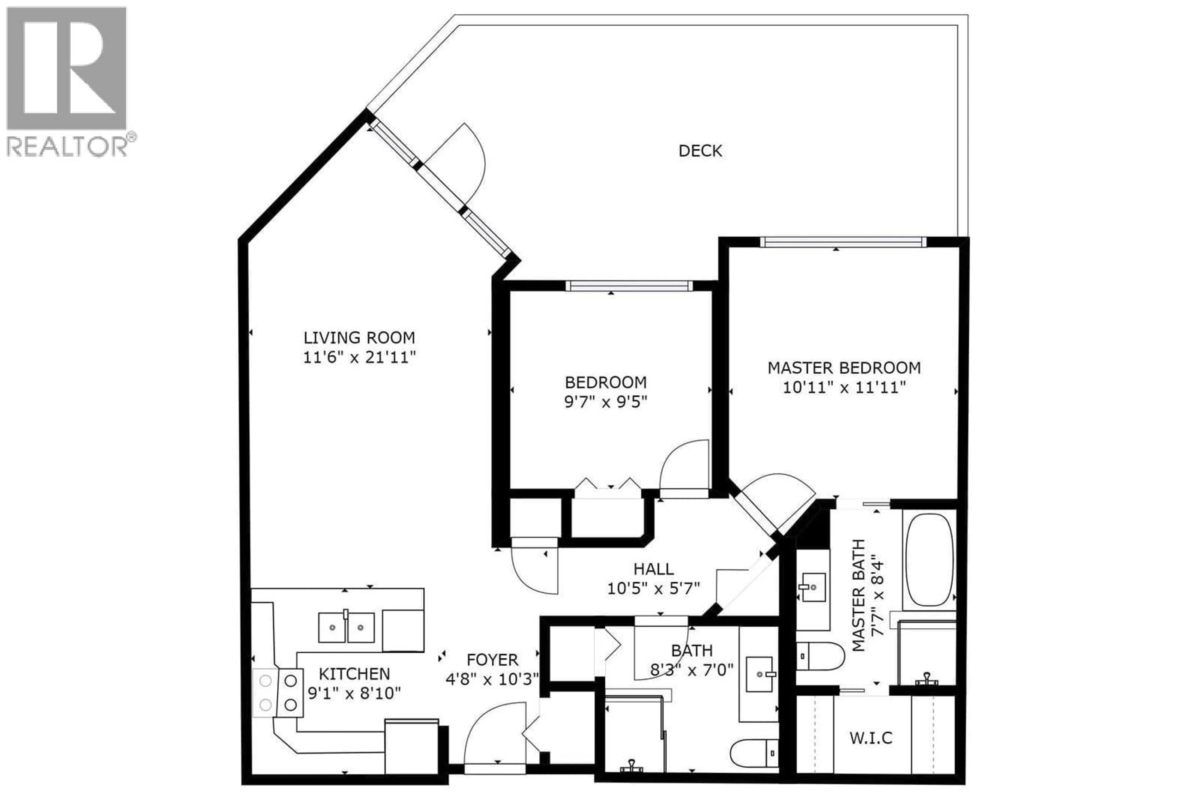 Floor plan for 405 - 3205 SKYVIEW LANE, West Kelowna British Columbia V4T1S4