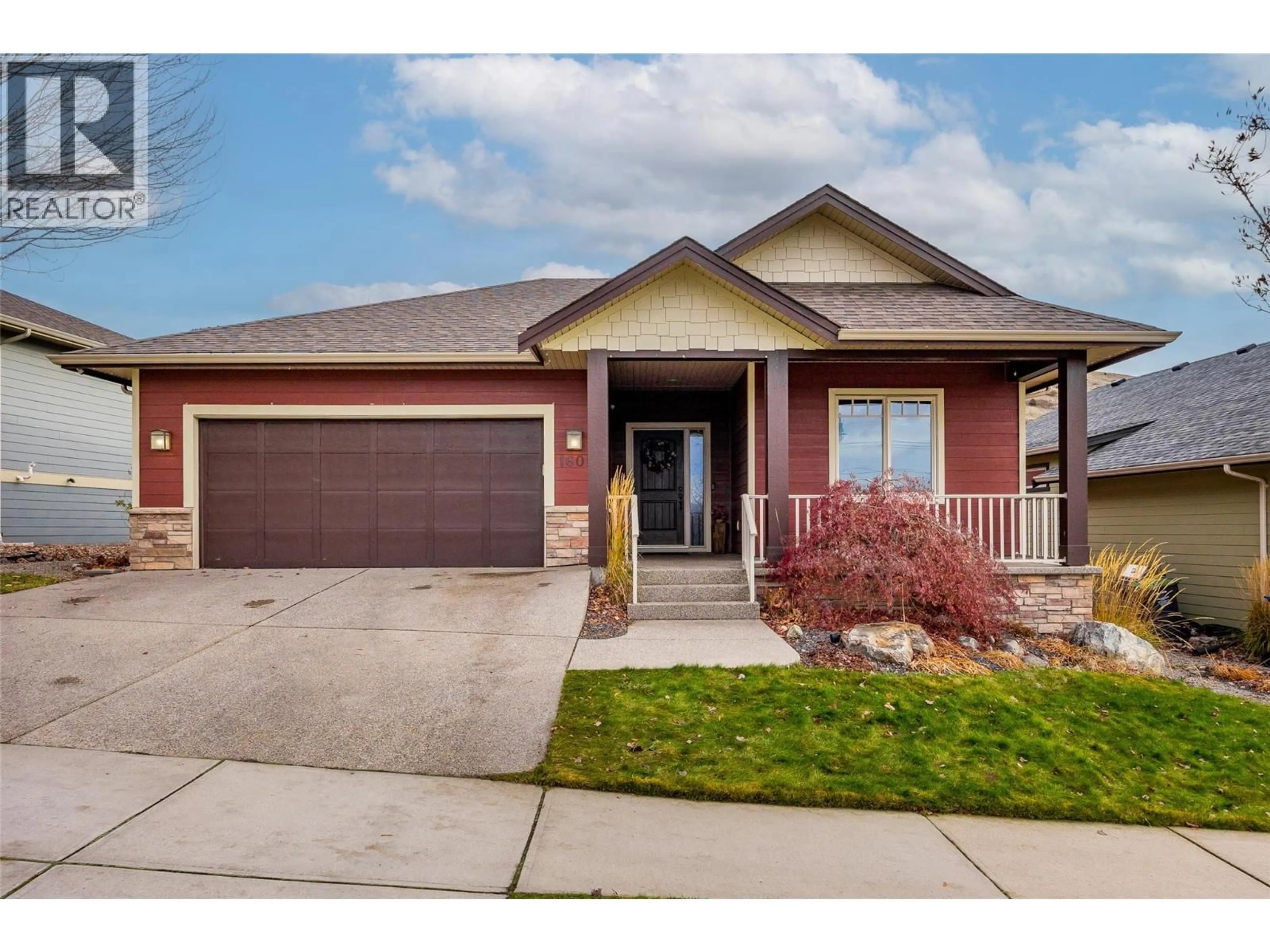 Home with brick exterior material, street for 1601 TOWER RANCH BOULEVARD, Kelowna British Columbia V1P1P9