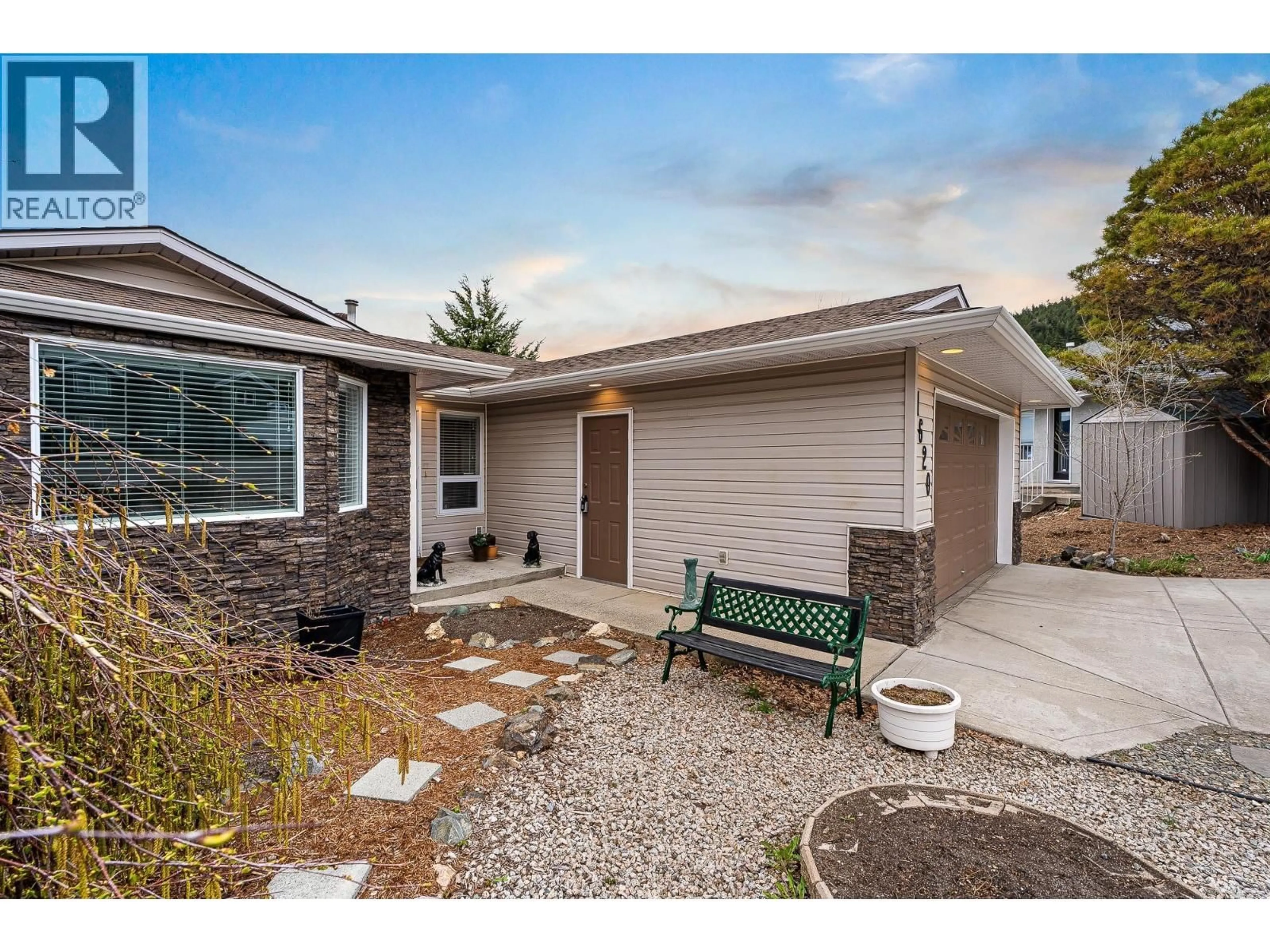 Home with vinyl exterior material, street for 1620 ISKUT PLACE, Kamloops British Columbia V2E2M4