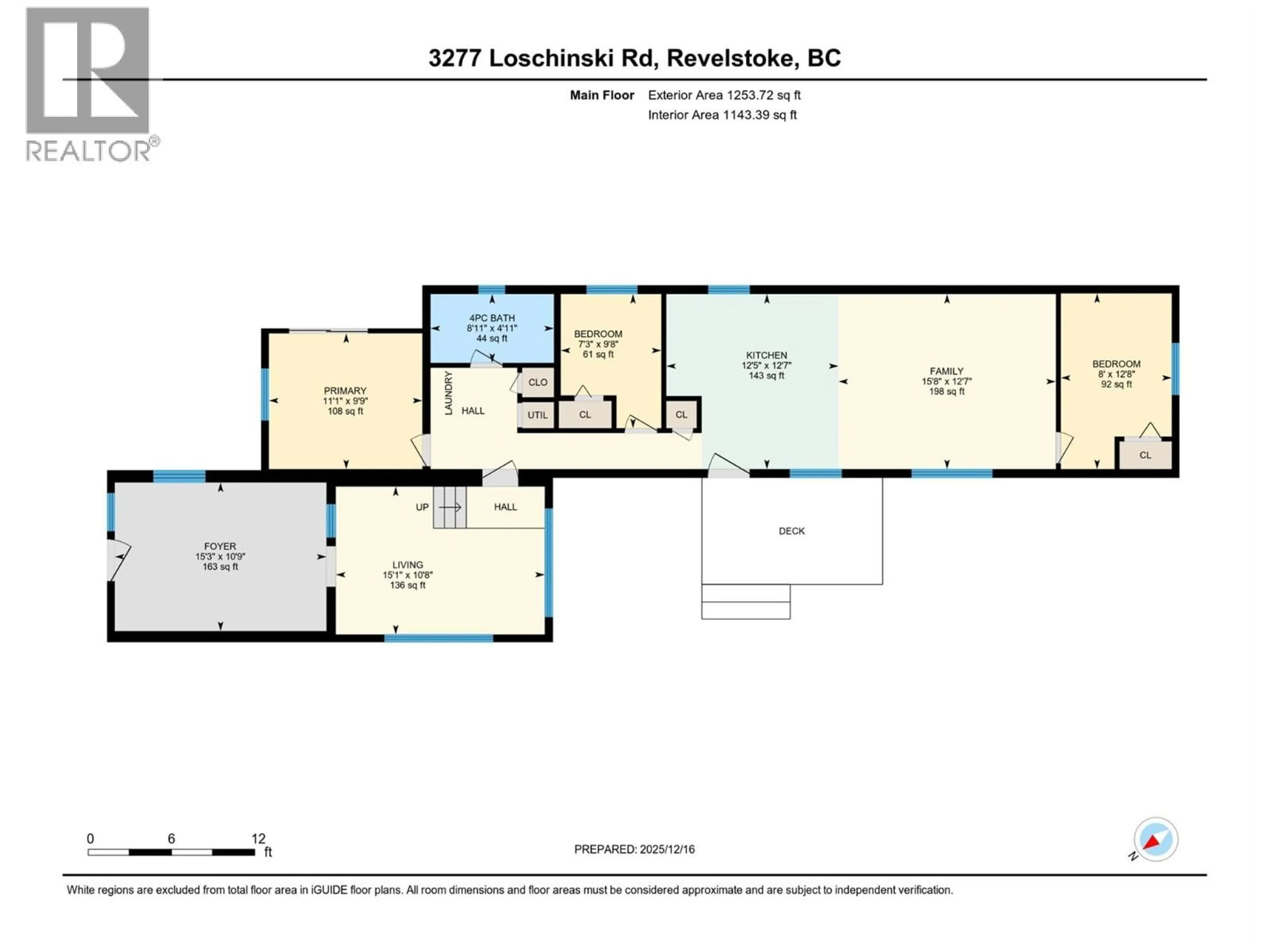 Floor plan for 3277 LOSCHINSKI ROAD, Revelstoke British Columbia V0E2S0