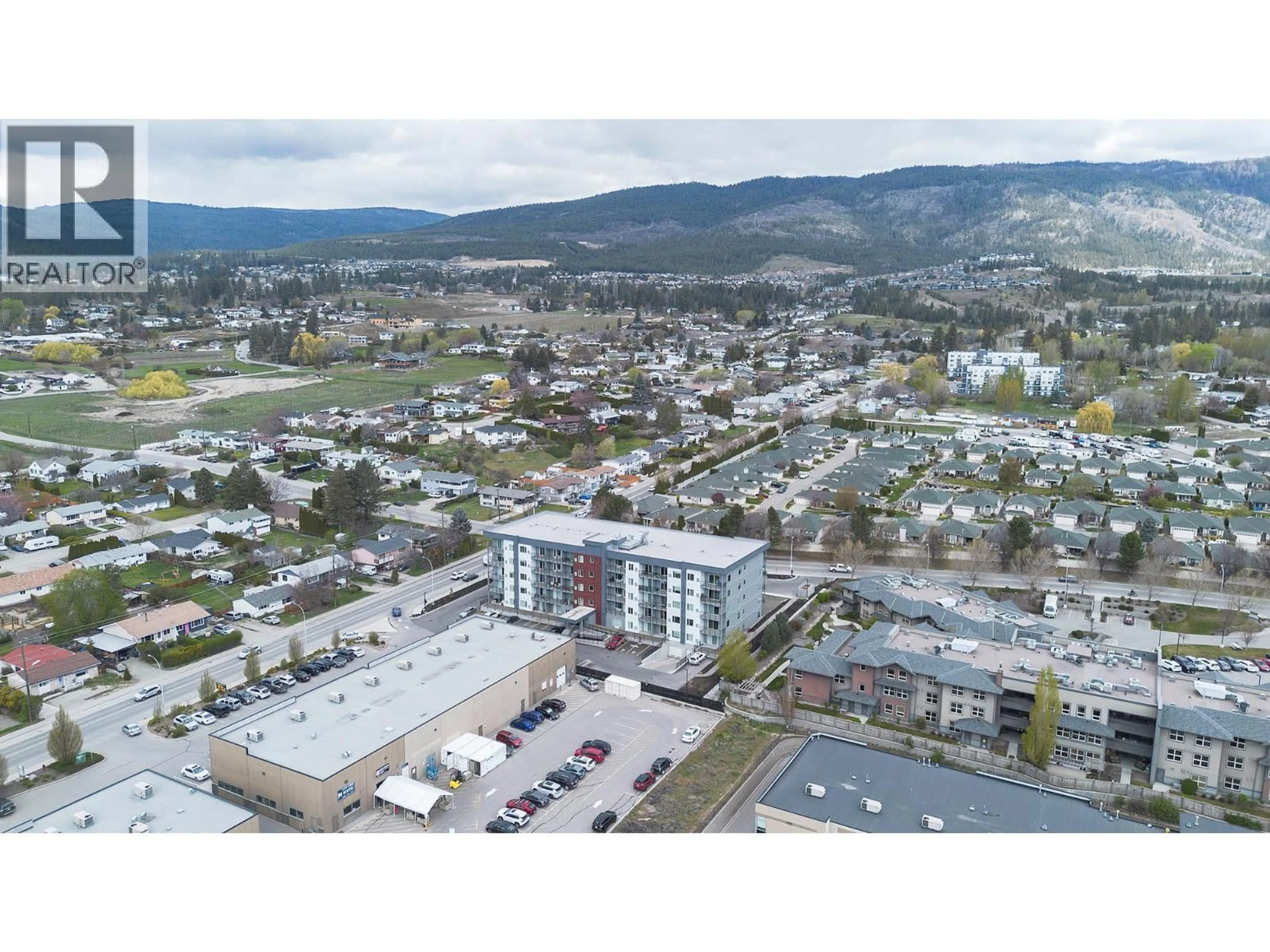 A pic from outside/outdoor area/front of a property/back of a property/a pic from drone, mountain view for 511 - 2345 BUTT ROAD, West Kelowna British Columbia V4T1N6