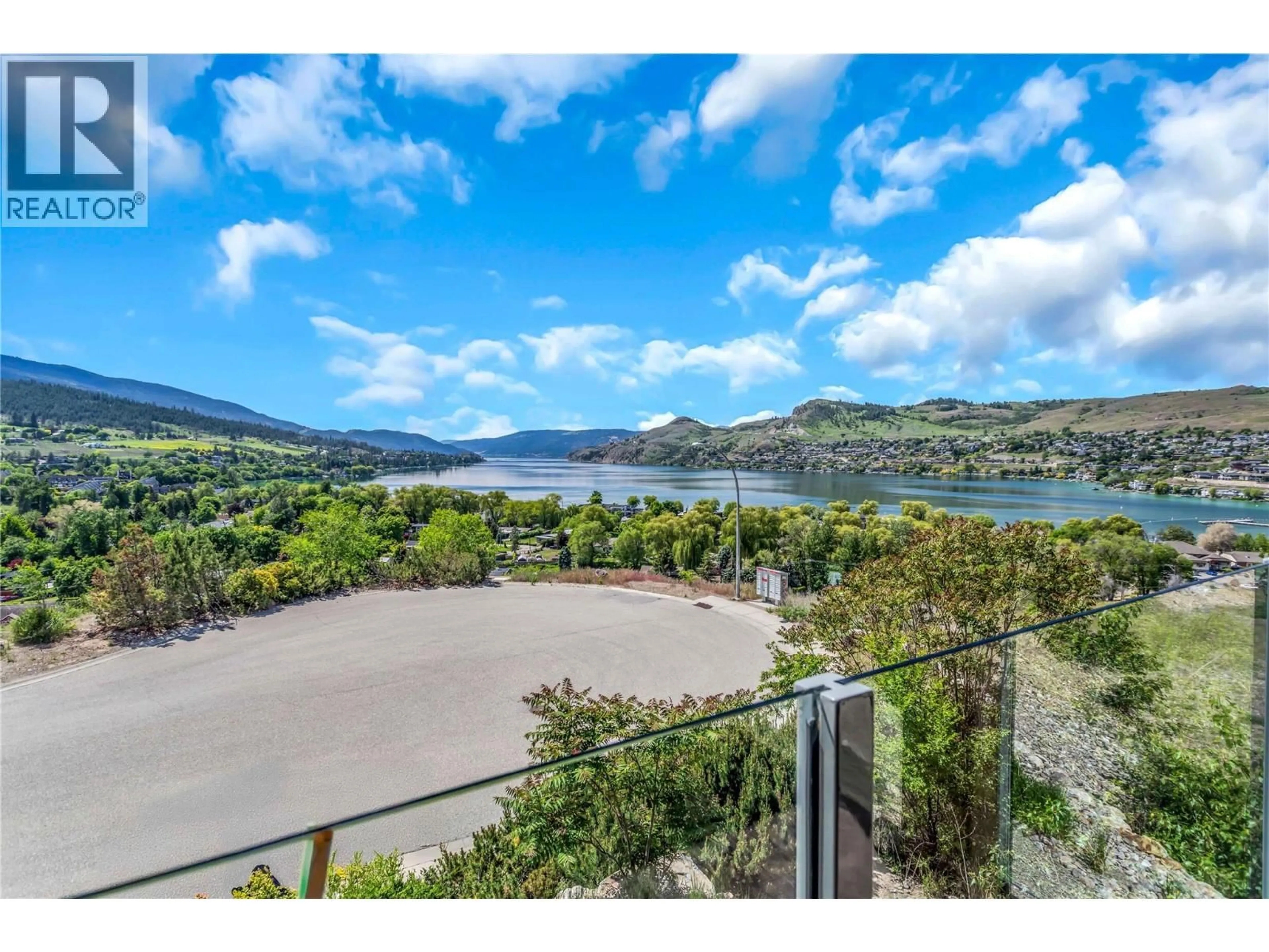A pic from outside/outdoor area/front of a property/back of a property/a pic from drone, water/lake/river/ocean view for 8780 BRAEBURN DRIVE, Coldstream British Columbia V1B4E5