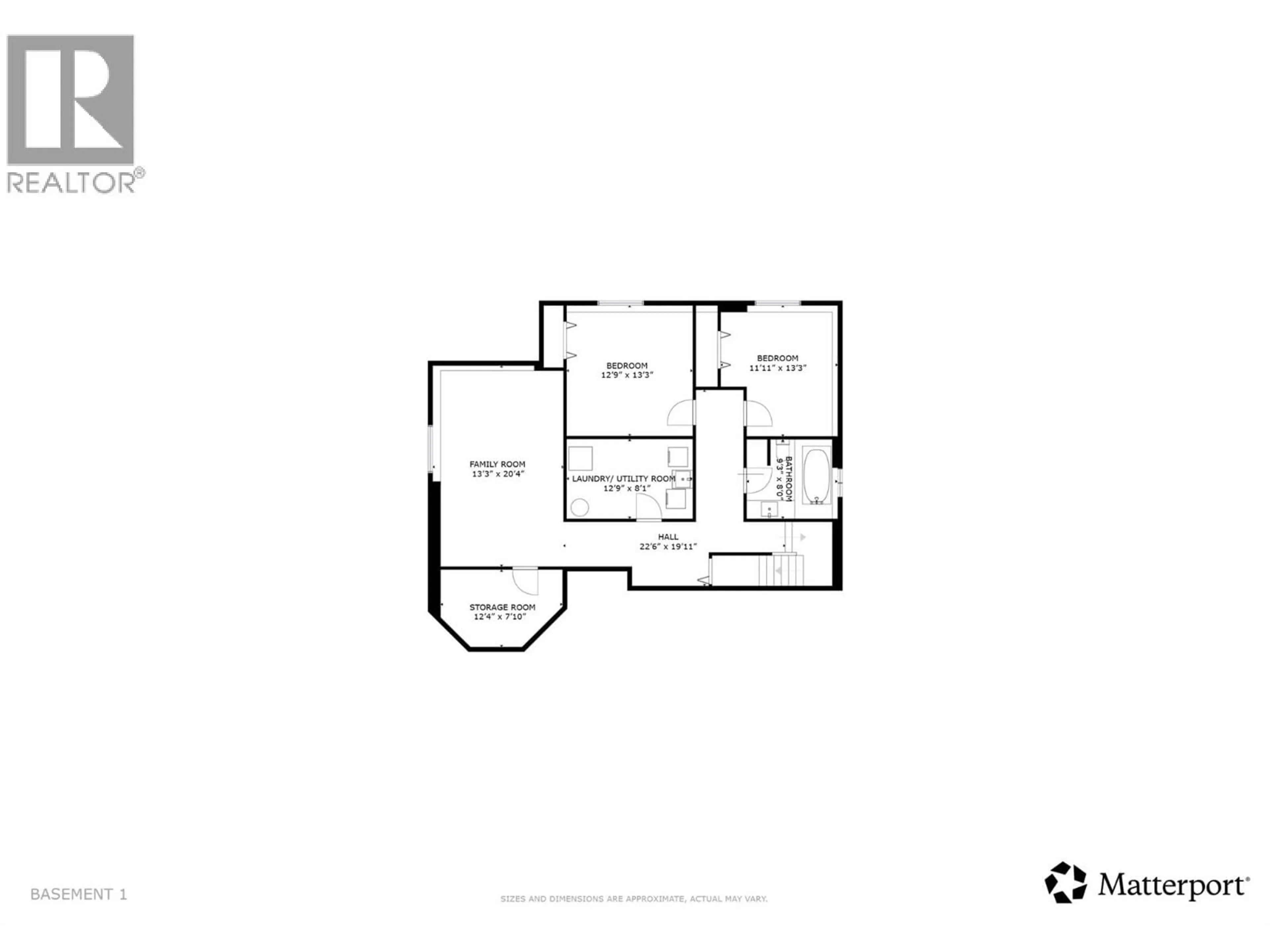 Floor plan for 325 MCTAVISH ROAD, Kelowna British Columbia V1V1P2