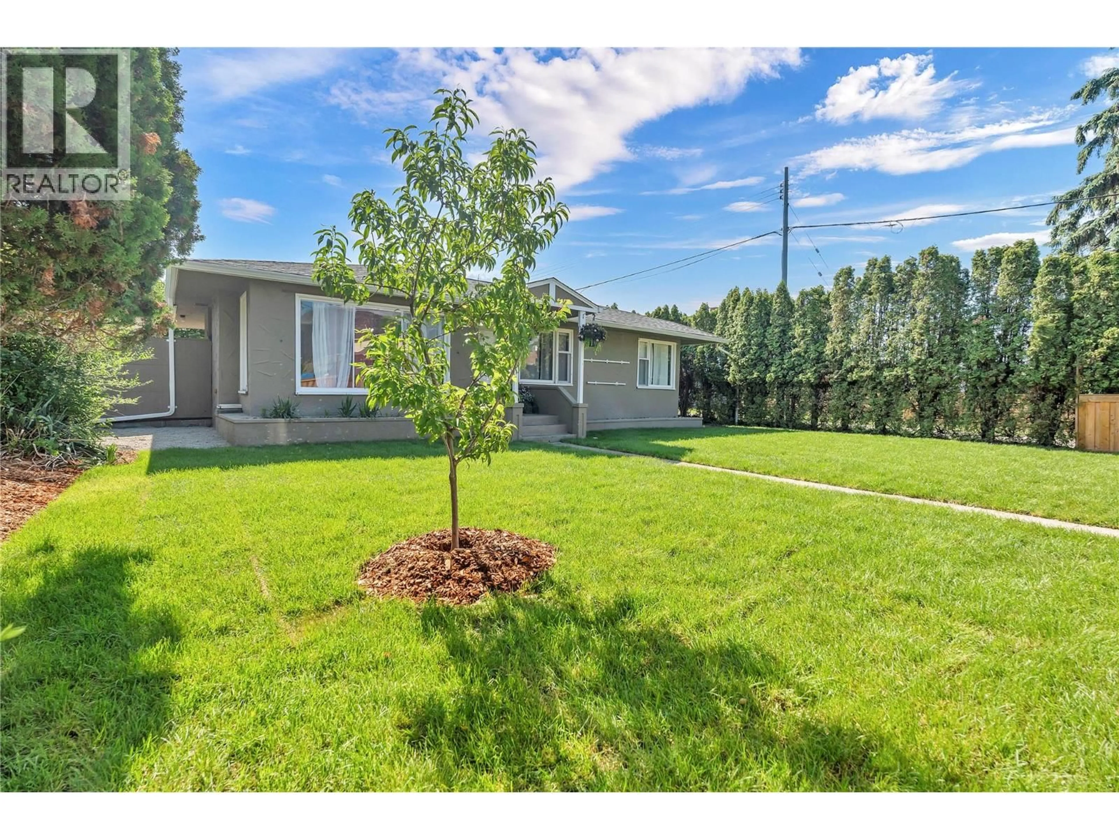 A pic from outside/outdoor area/front of a property/back of a property/a pic from drone, street for 1160 MOOSEJAW STREET, Penticton British Columbia V2A5T9