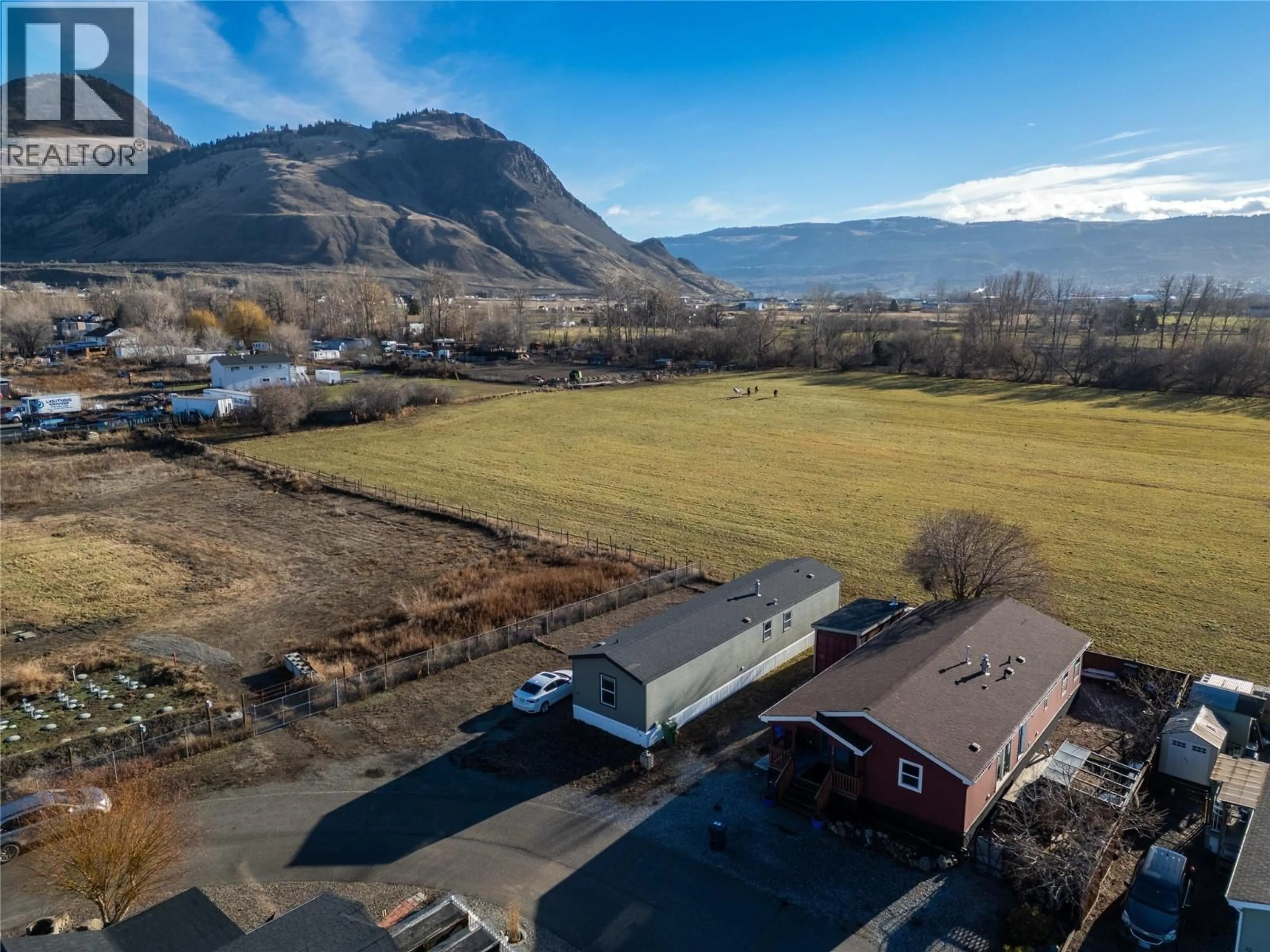 A pic from outside/outdoor area/front of a property/back of a property/a pic from drone, mountain view for 26 - 1263 KOOTENAY WAY ROAD, Kamloops British Columbia V2H0C5
