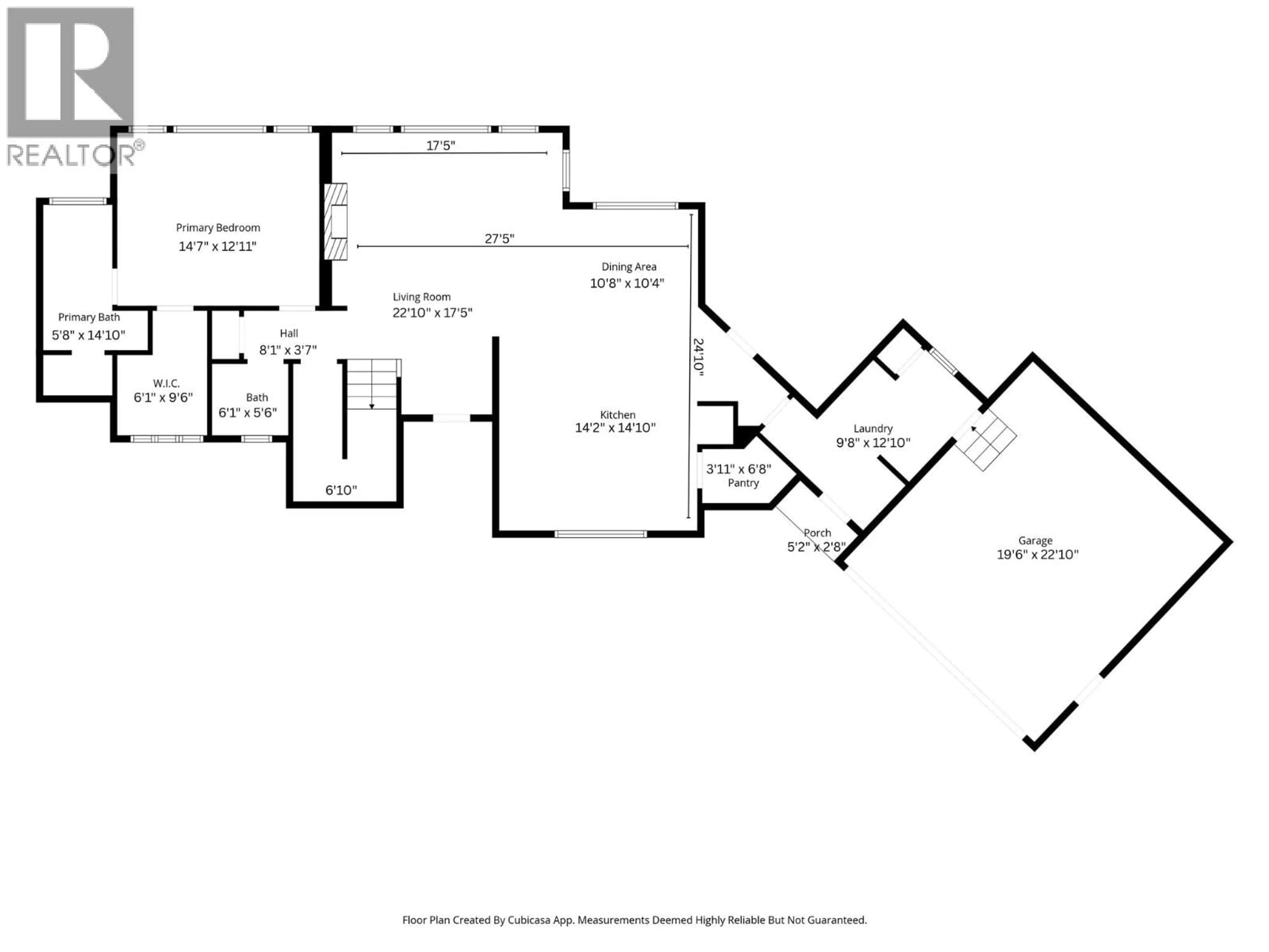 Floor plan for 3005 MILLER COURT, Merritt British Columbia V1K0B2