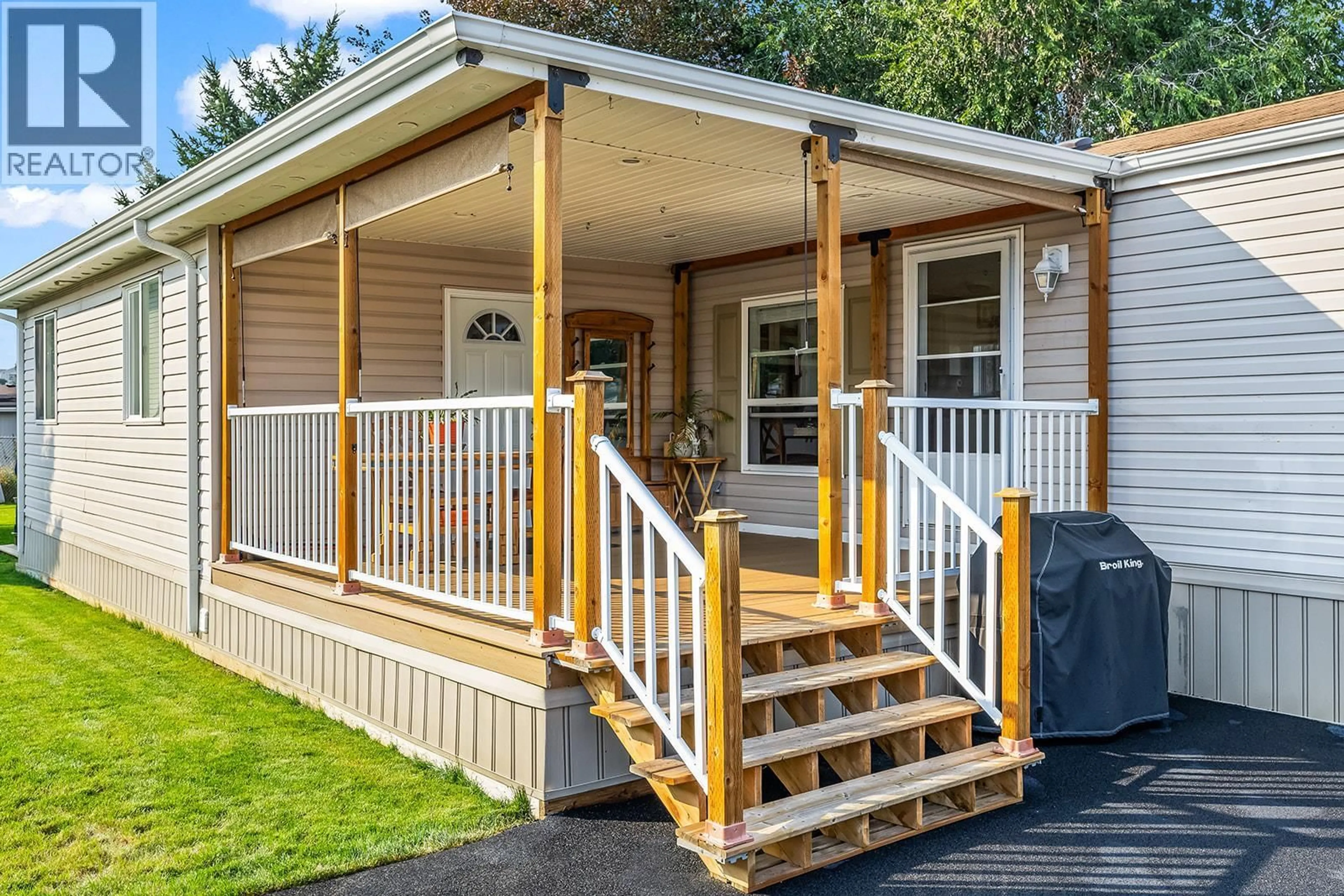 Home with vinyl exterior material, street for 95 - 2005 BOUCHERIE ROAD, Westbank British Columbia V4T1R4