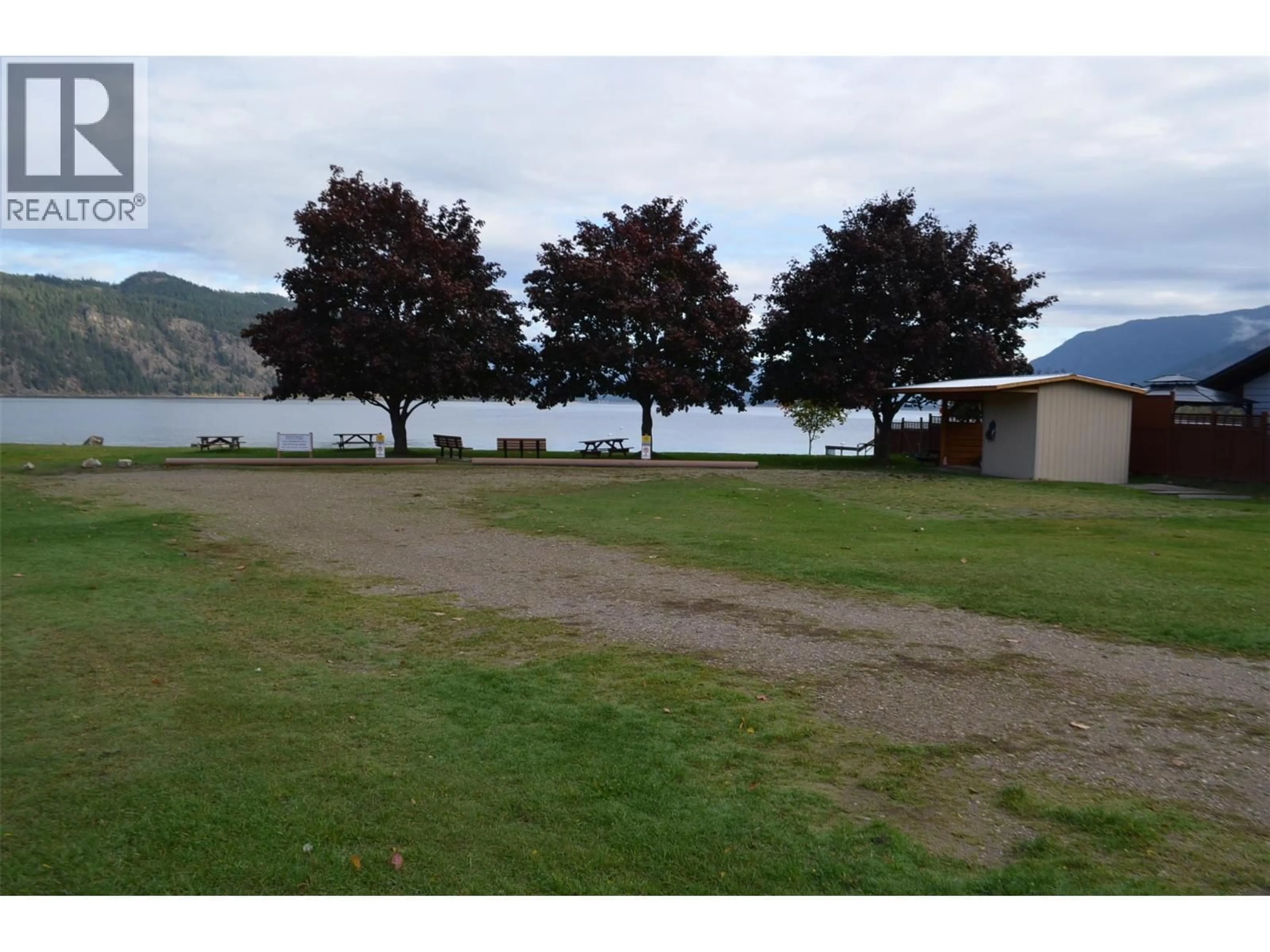 A pic from outside/outdoor area/front of a property/back of a property/a pic from drone, water/lake/river/ocean view for 1110 SECOND AVENUE, Chase British Columbia V0E1M0