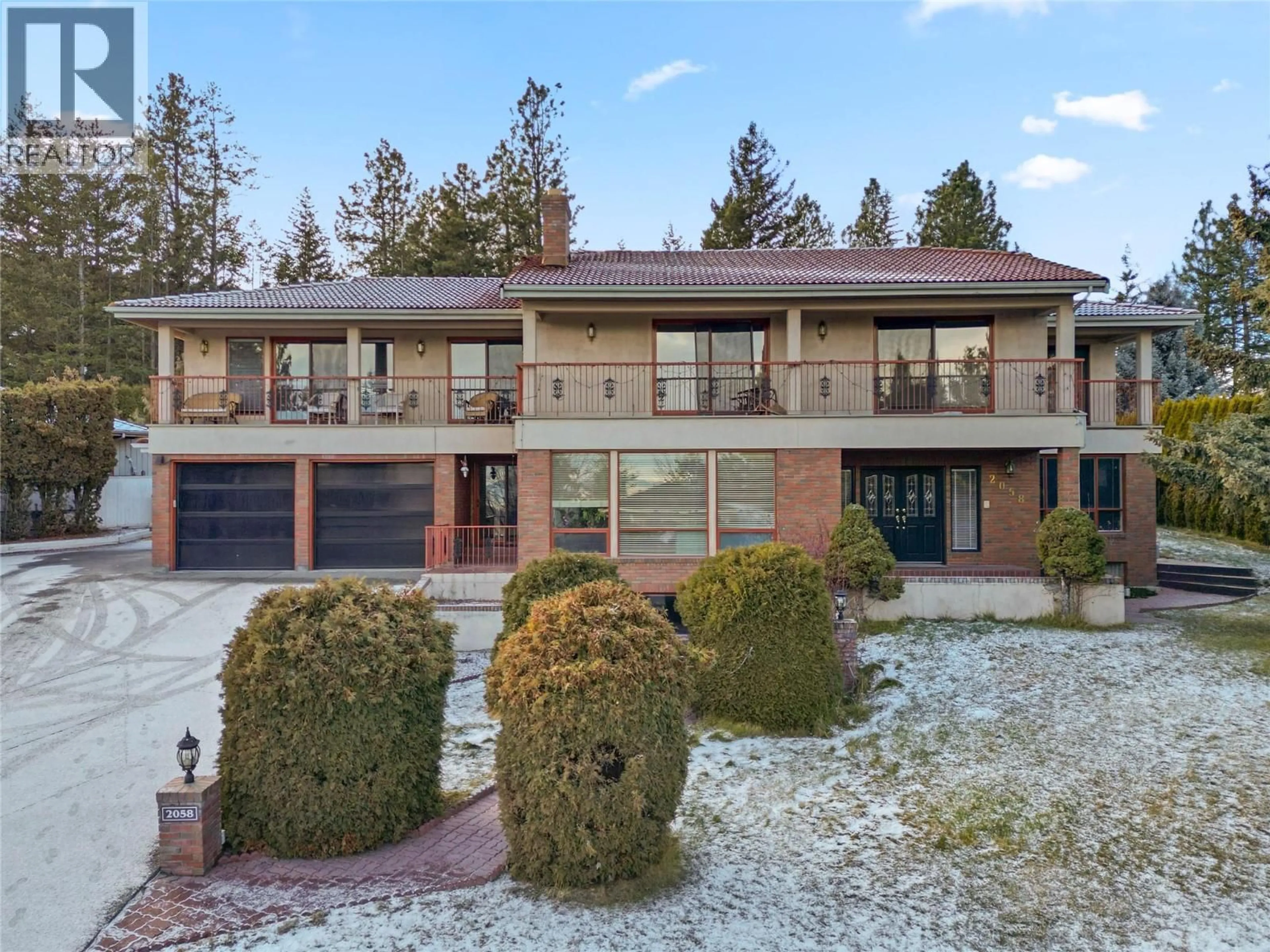 Home with brick exterior material, unknown for 2058 GLENMOHR DRIVE, Kamloops British Columbia V1S1N4