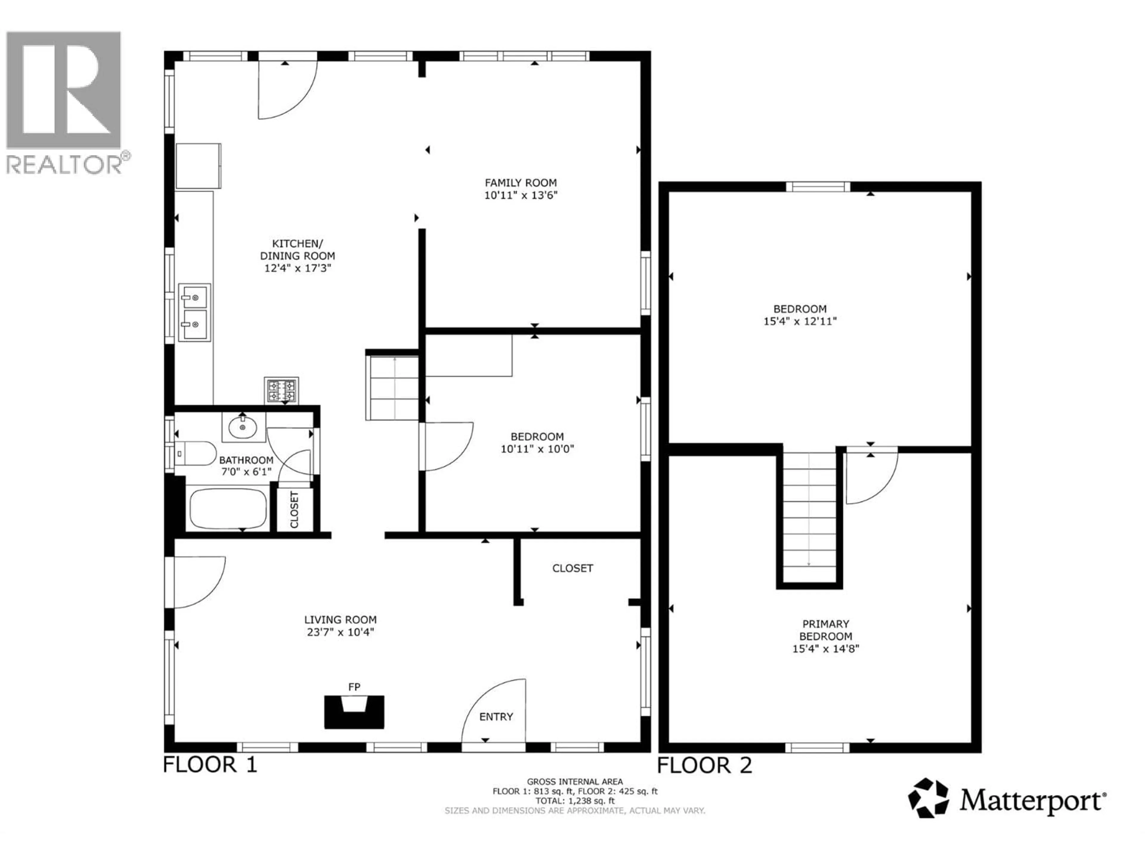 Floor plan for 1412 AINSWORTH AVENUE, Riondel British Columbia V0B2B0